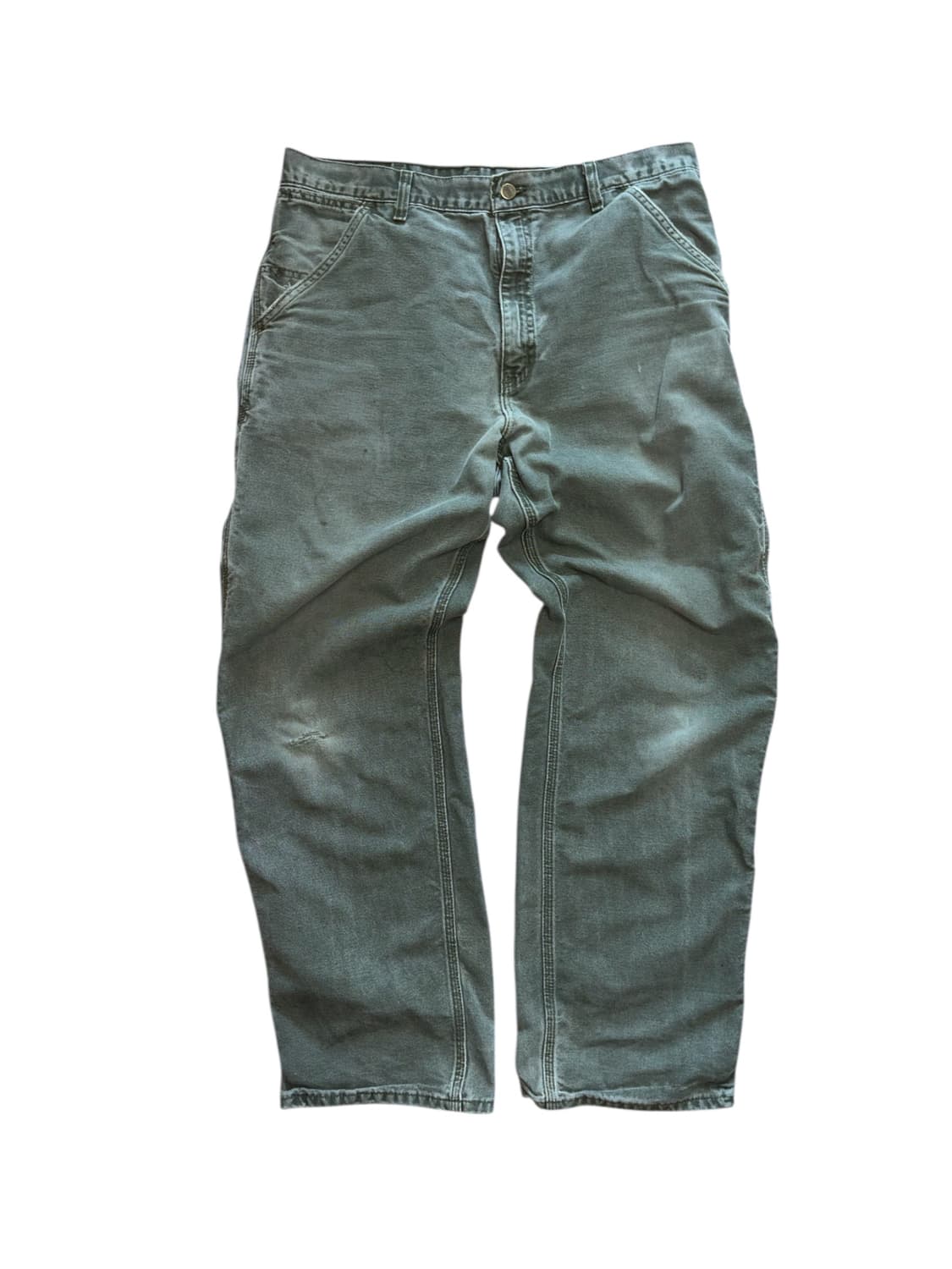 칼하트 빈티지 싱글니 카펜터 팬츠 모스그린 상품이미지6