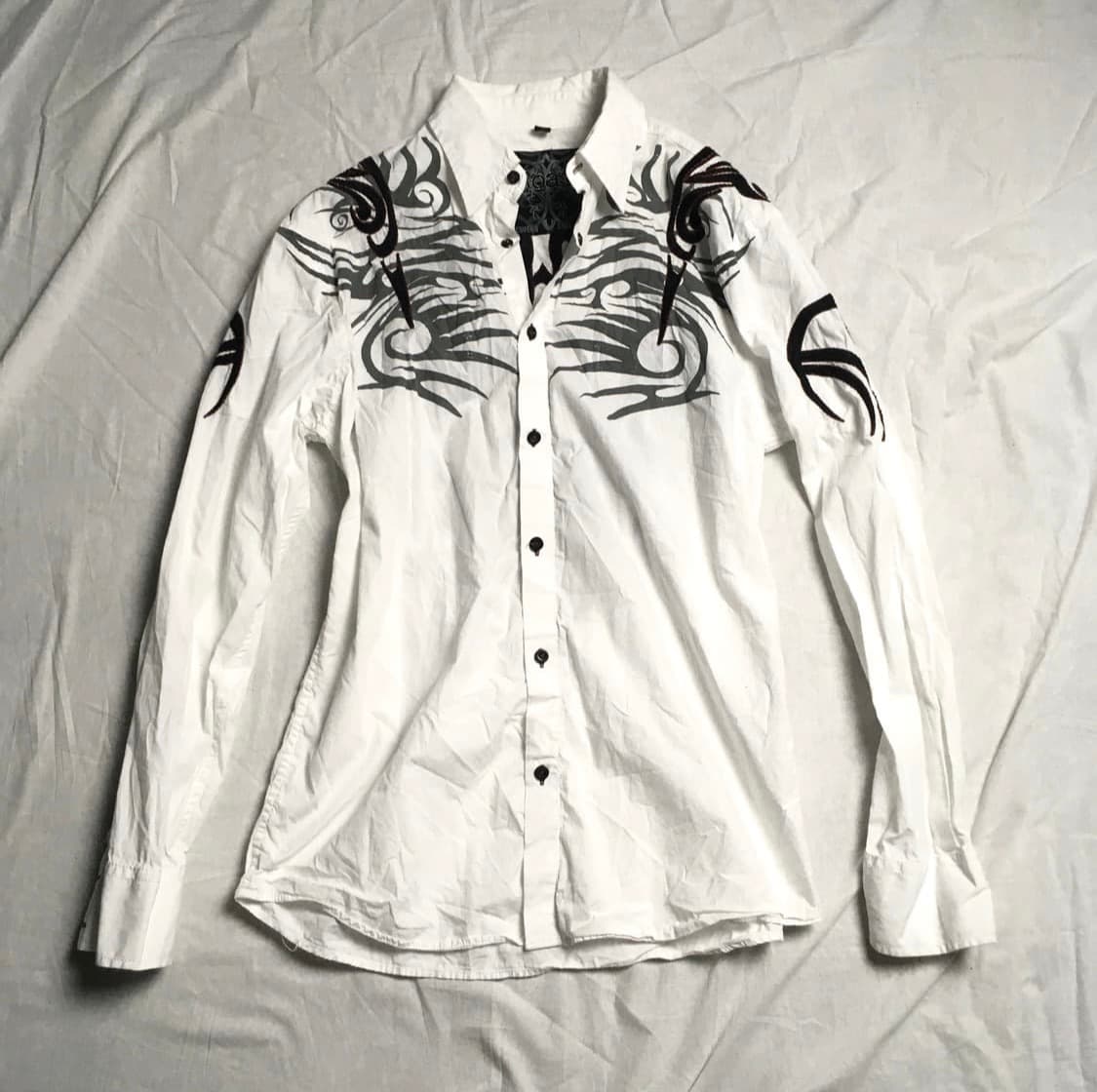 ROAR devil tribal embroidery shirt 상품이미지4