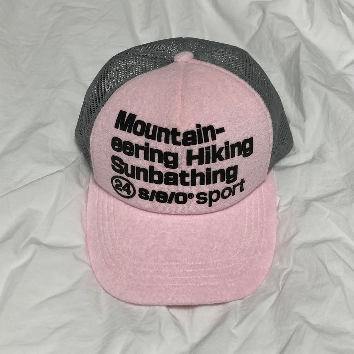 S/E/O EXPLORER TRUCKER CAP PINK 상품이미지1