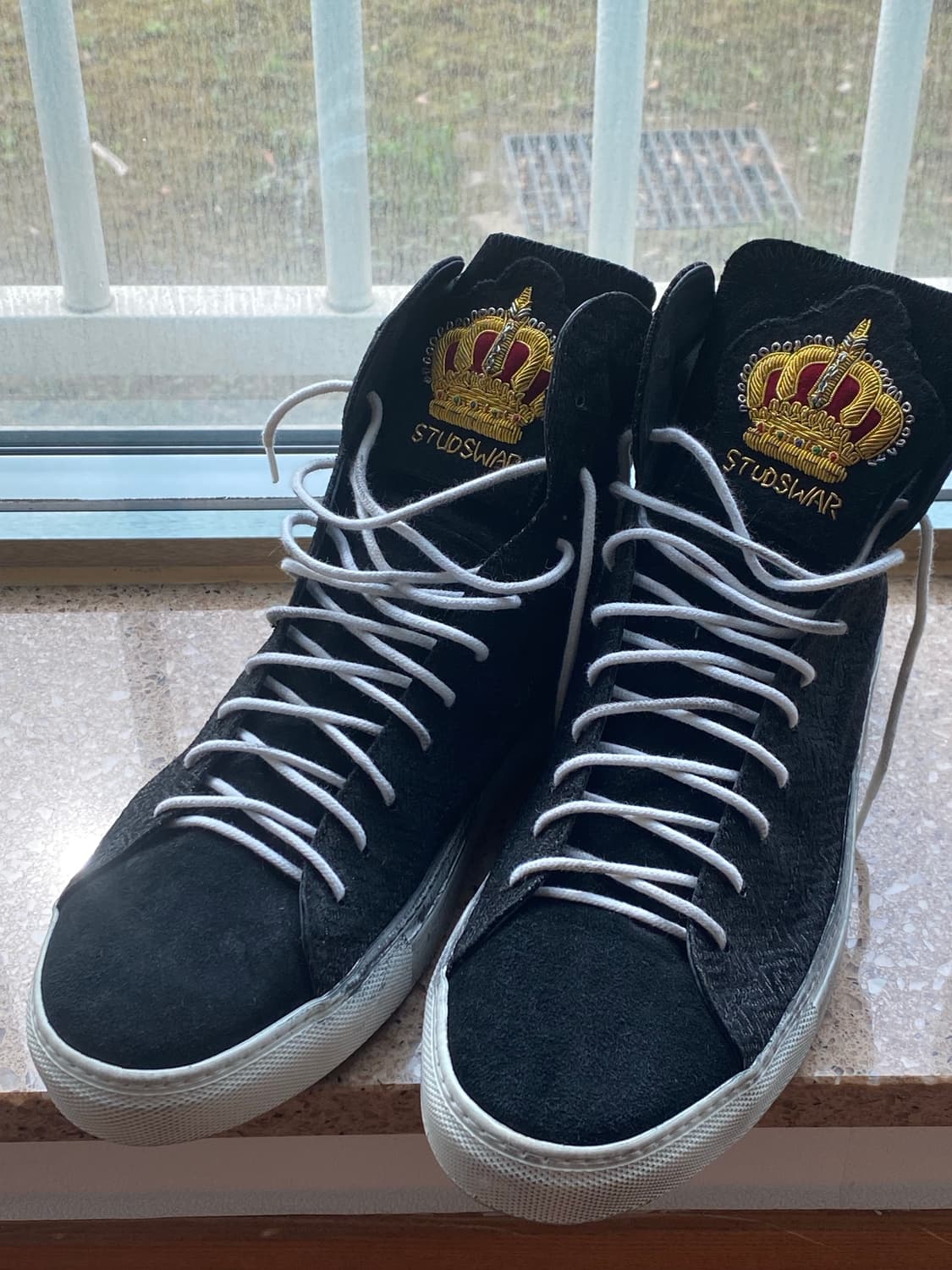 STUDSWAR 스웨이드 하이탑 스니커즈 상품이미지10
