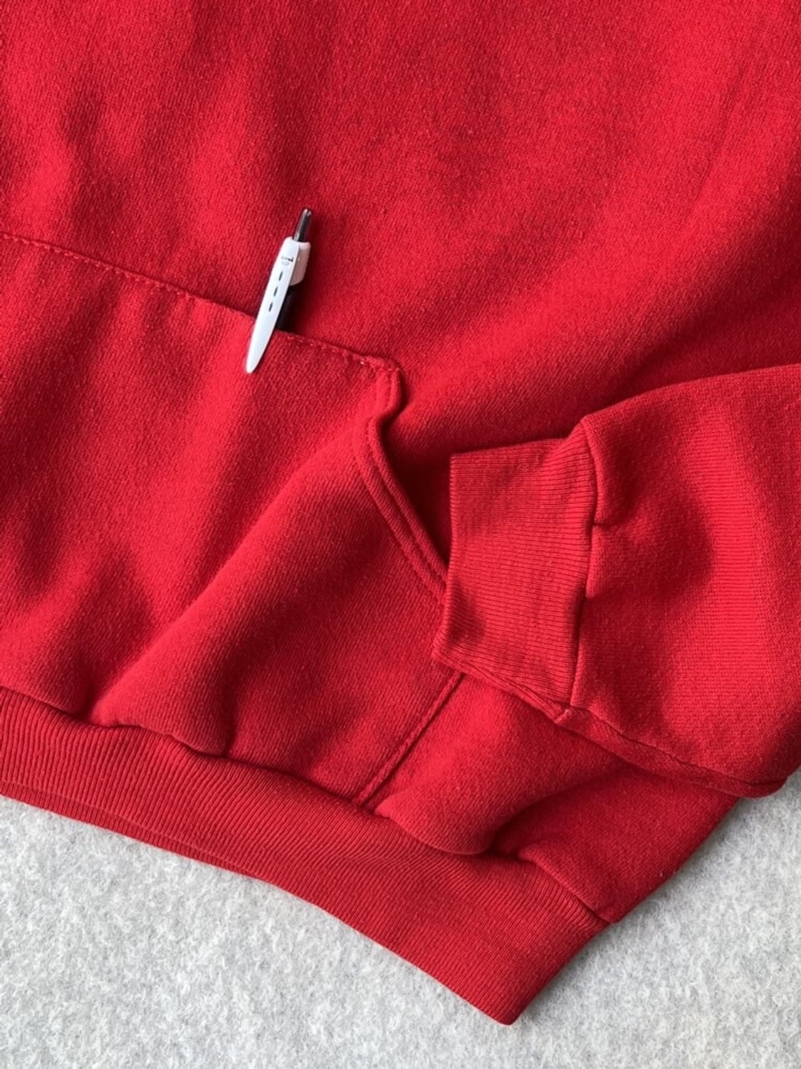 (L) 러셀 1970 s 빈티지 듀블라 후드티 레드 상품이미지6