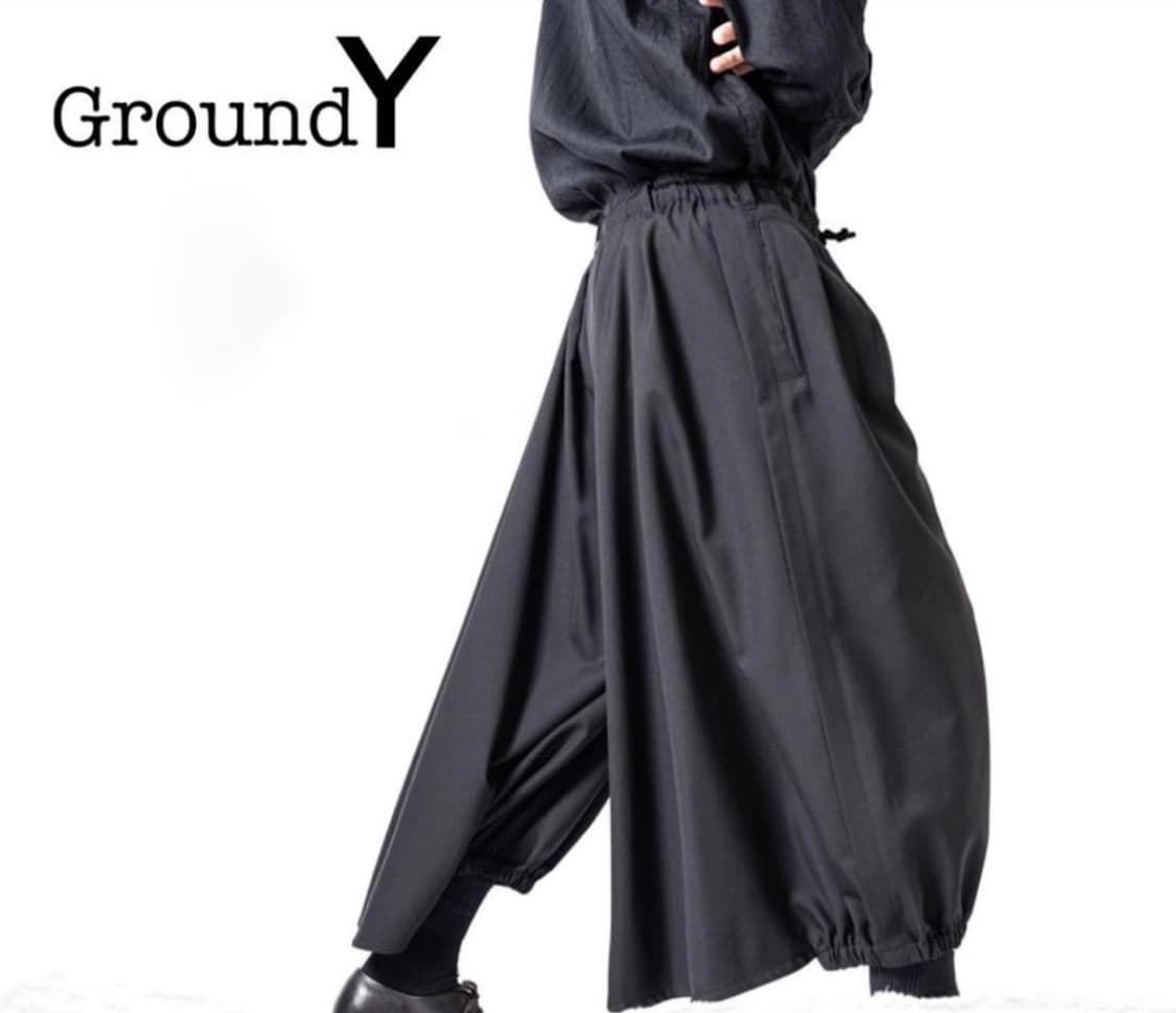 요지 야마모토 카라스 팬츠 상품이미지1