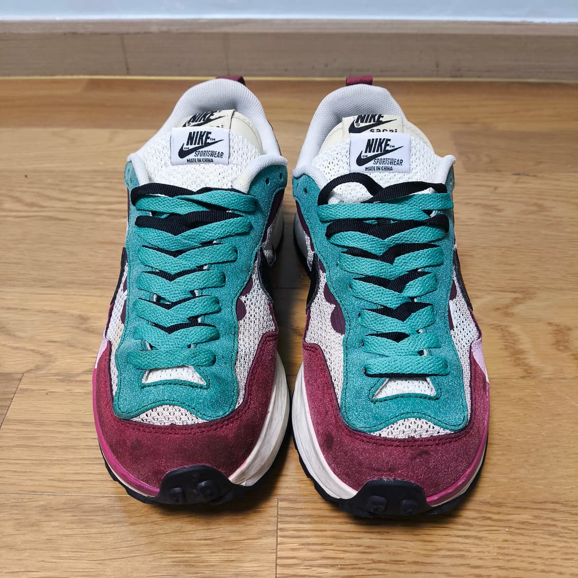 [240] 나이키X사카이 베이퍼와플 빌런레드 상품이미지1