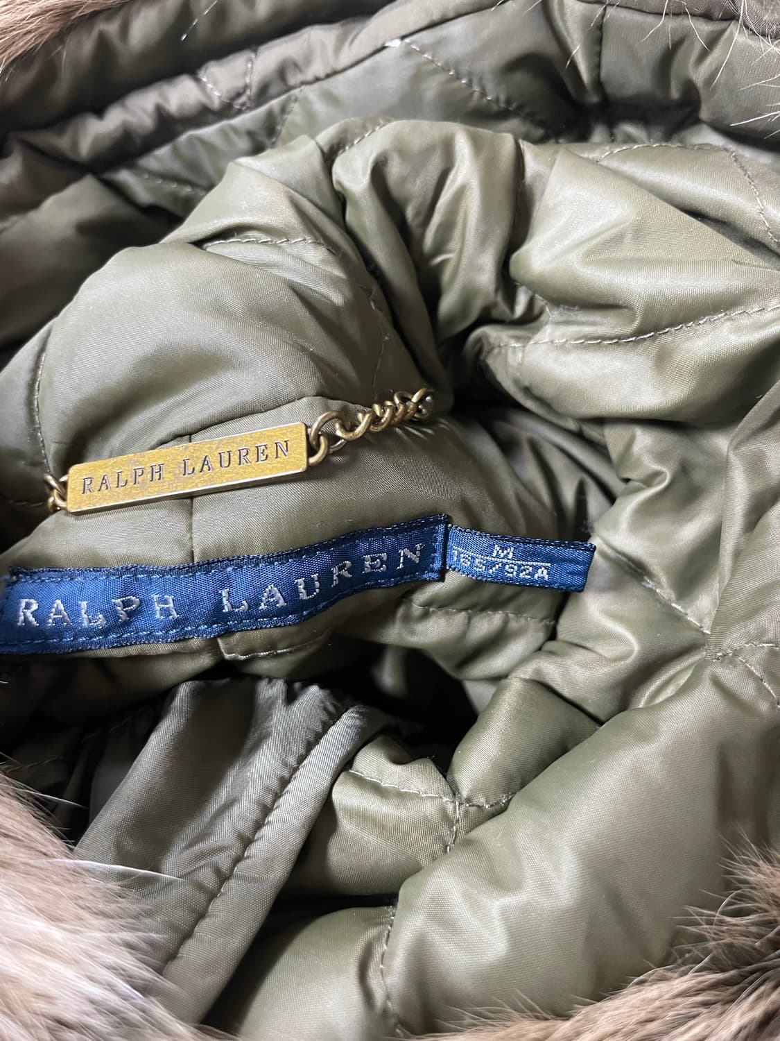 폴로 랄프로렌 여성 후드 패딩 조끼 상품이미지3