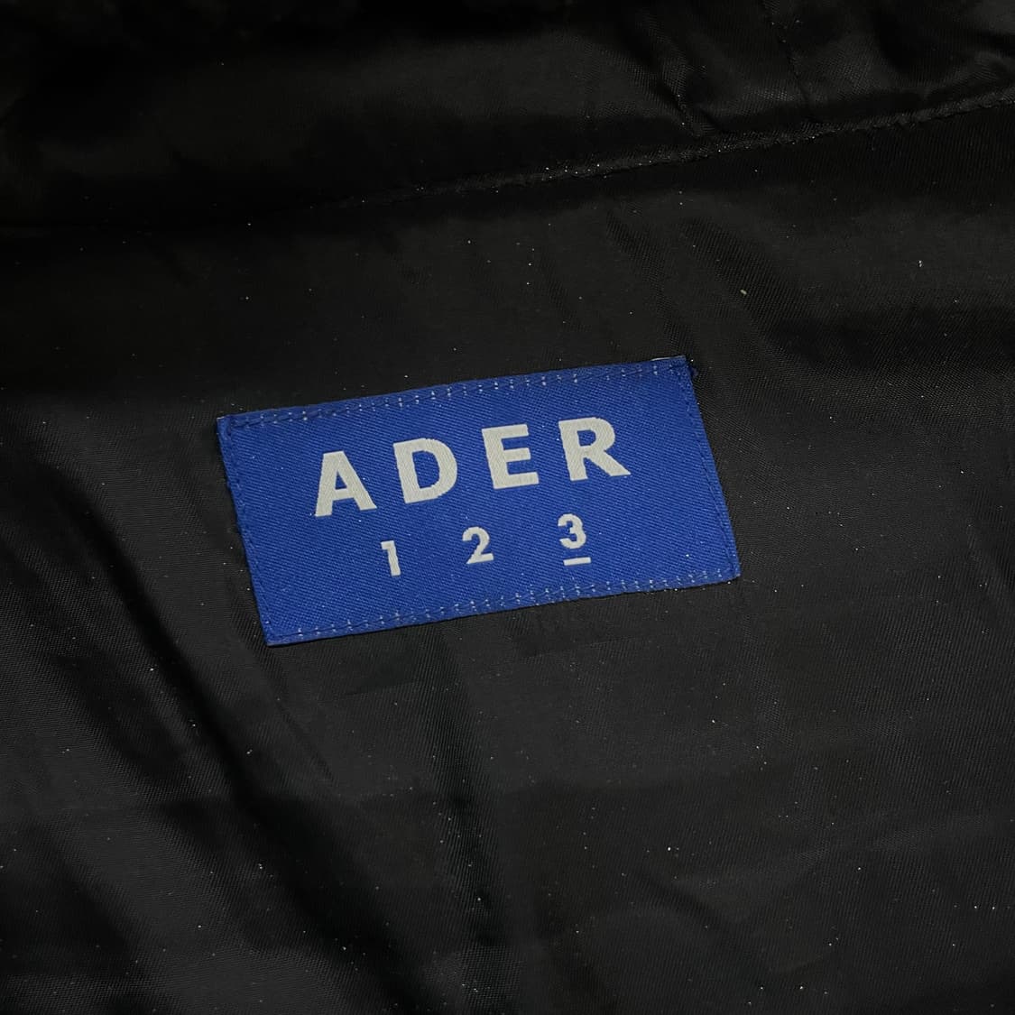 아더에러 19fw 오버 양털 후리스 자켓 블랙 상품이미지5