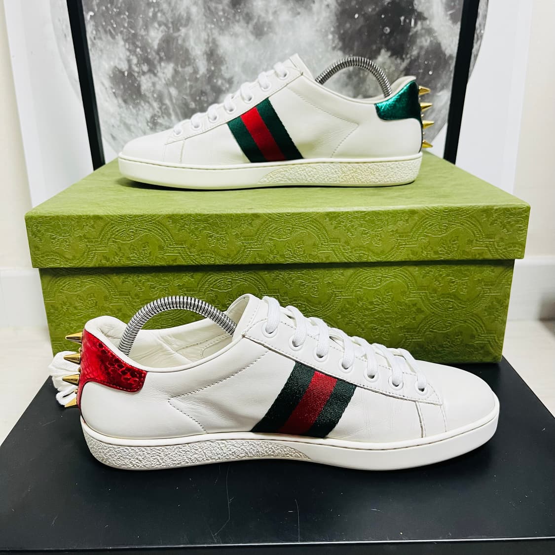 정품 38) 구찌 진주 펄 스터드 스니커즈 240~245 상품이미지2