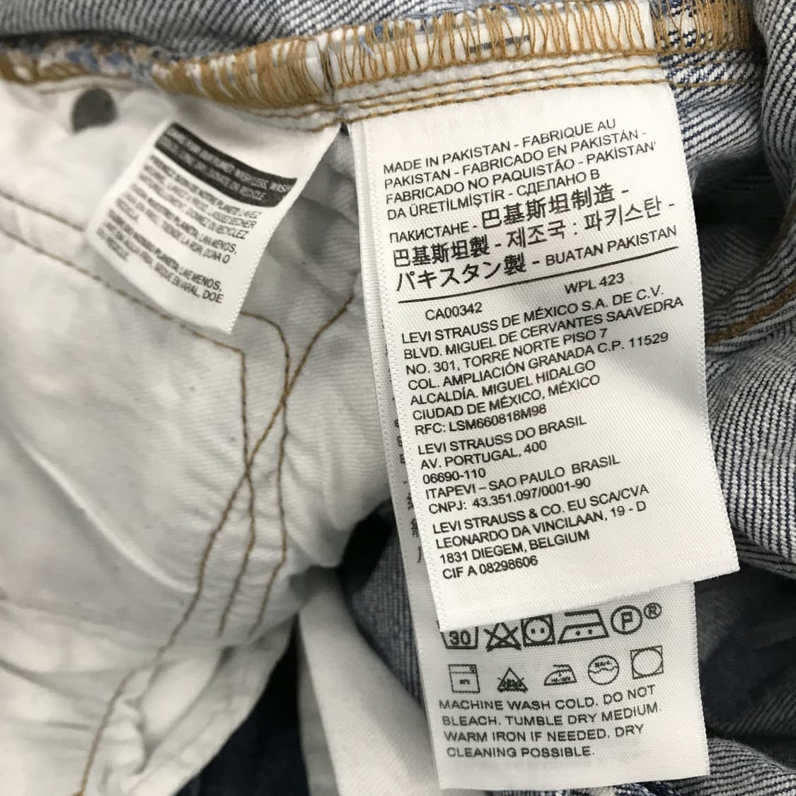 리바이스 LMC 메이드앤크래프트 511 청바지 [36x32] 상품이미지7