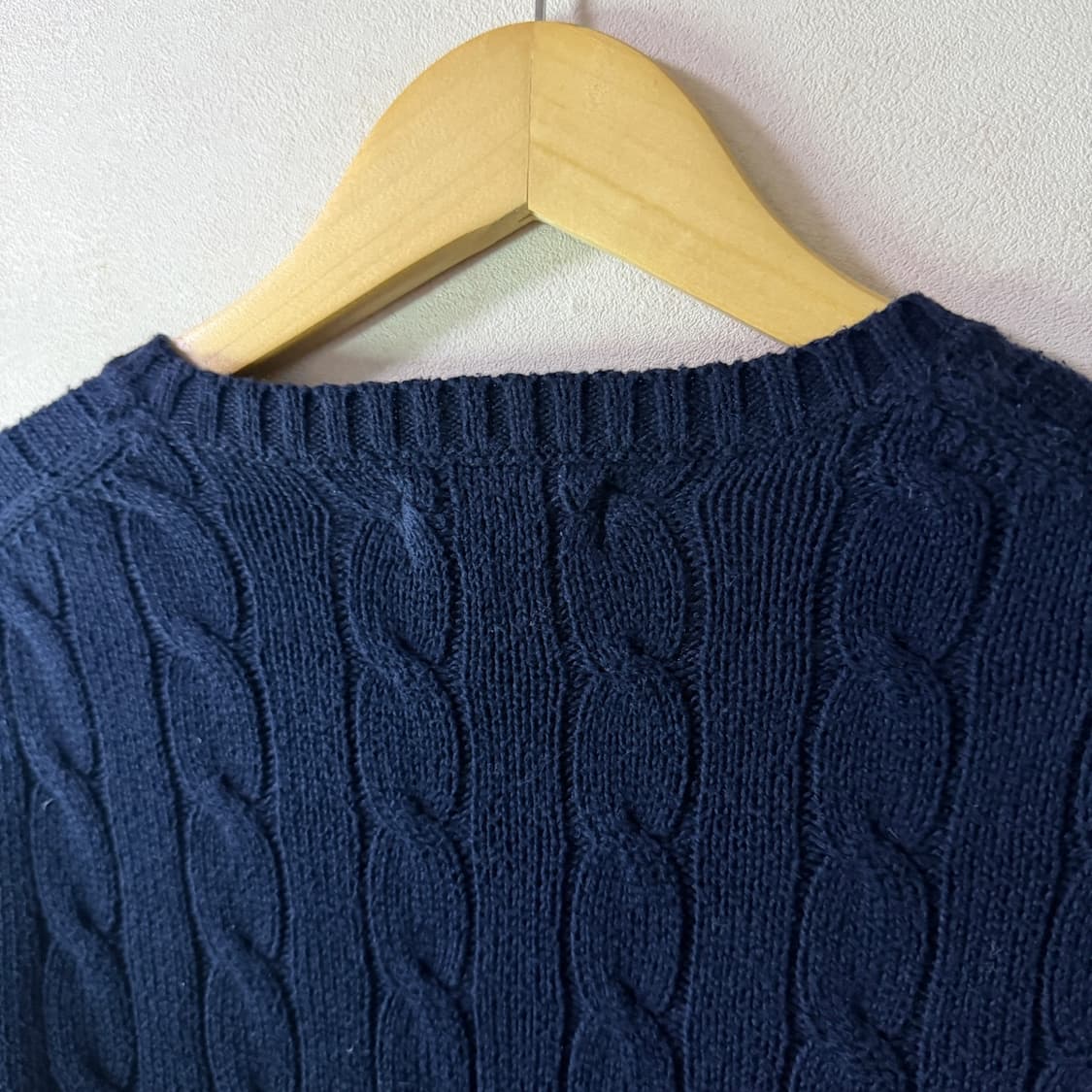 폴로 랄프로렌 라운드넥 코튼 니트 M (남성 100정도) 상품이미지8