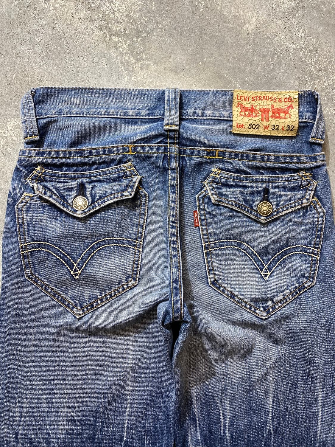 [30-31] 00s Levi's 502 리바이스 레귤러핏 바이커 데님 상품이미지6