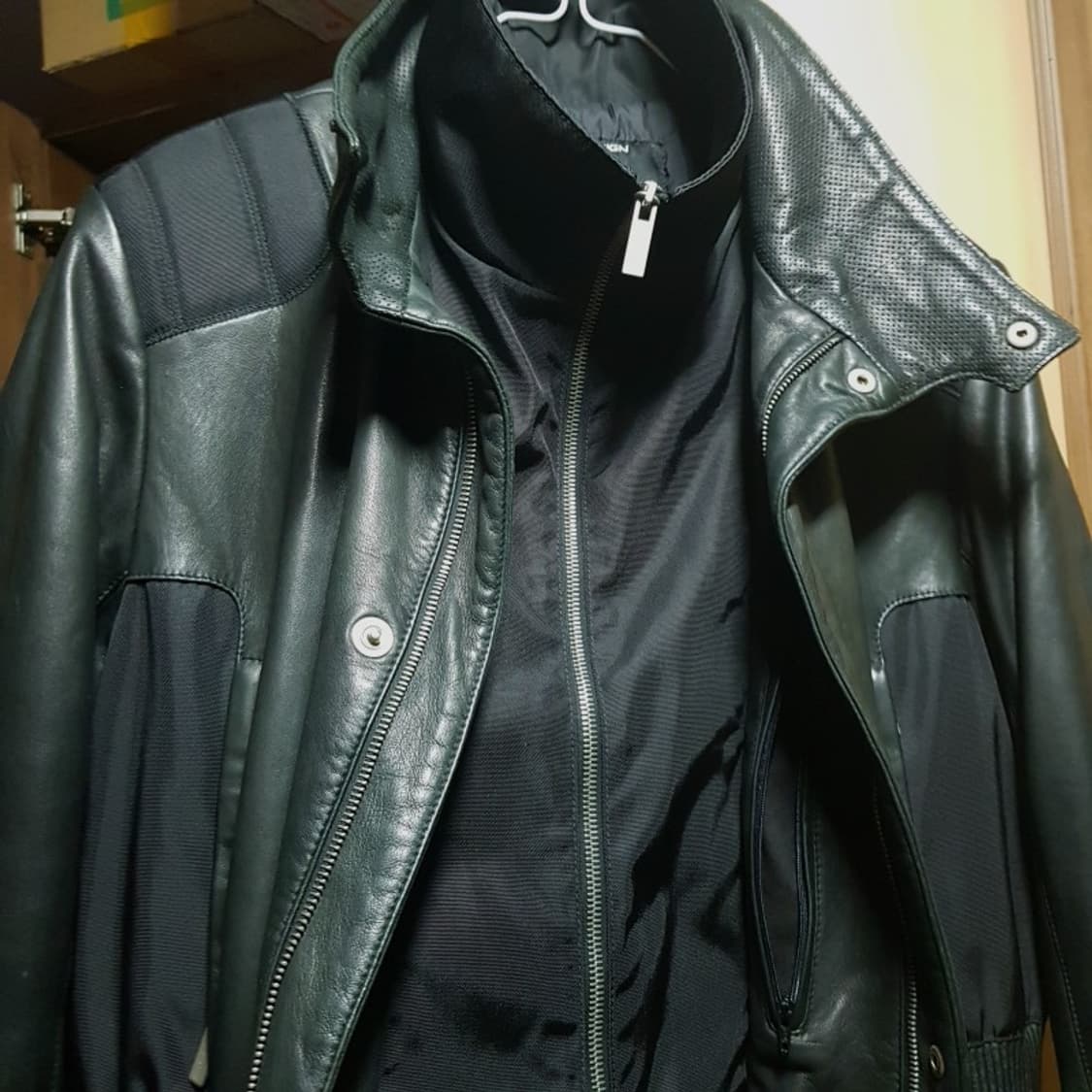 100/ 포르쉐  P1000 양가죽자켓//2솔10 상품이미지5