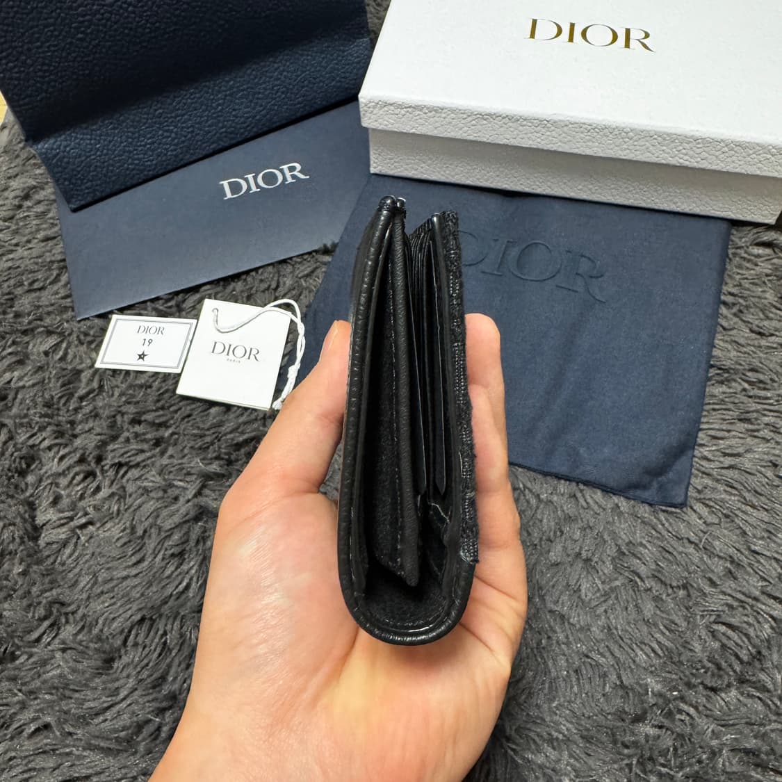 [정품 / 새상품급] 디올 오블리크 새들 장지갑 상품이미지6