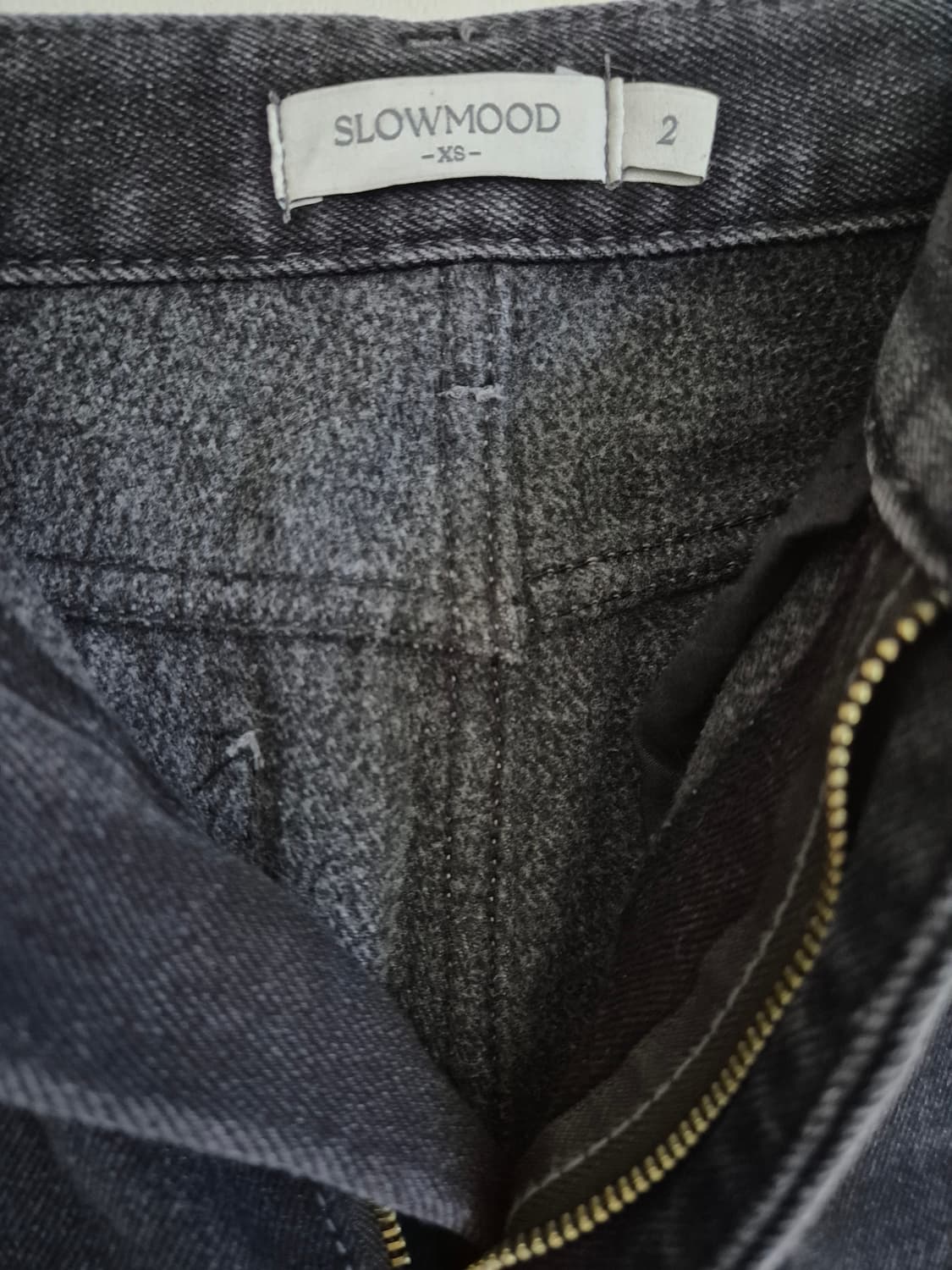 슬로우앤드 기모 데님팬츠(롱XS, 롱S) 상품이미지10