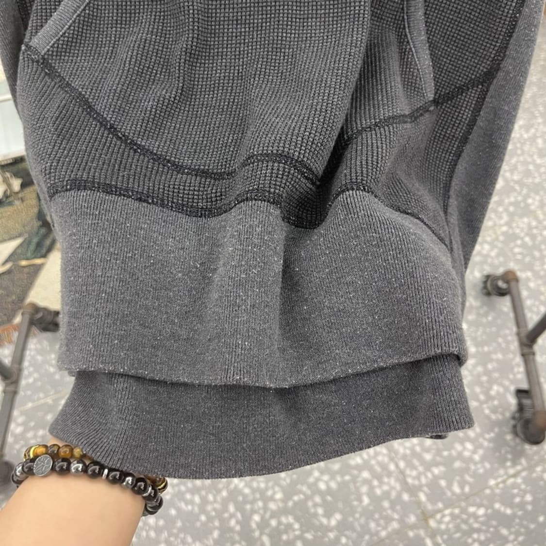 나이키 빈티지 올드스쿨 스트릿 펑크 와플패턴 후드티 L C12389 상품이미지7