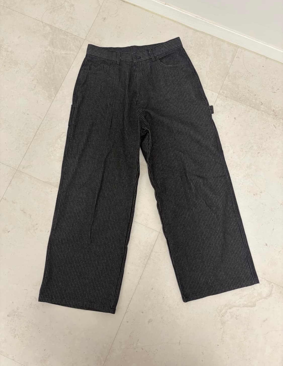 헬름 카펜터 스트라이프 팬츠 상품이미지1