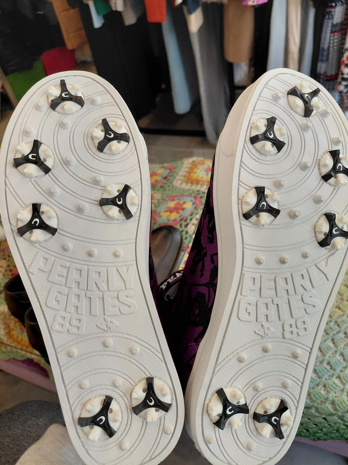 230 파리게이츠 하이탑 골프화 새것 !! 상품이미지5