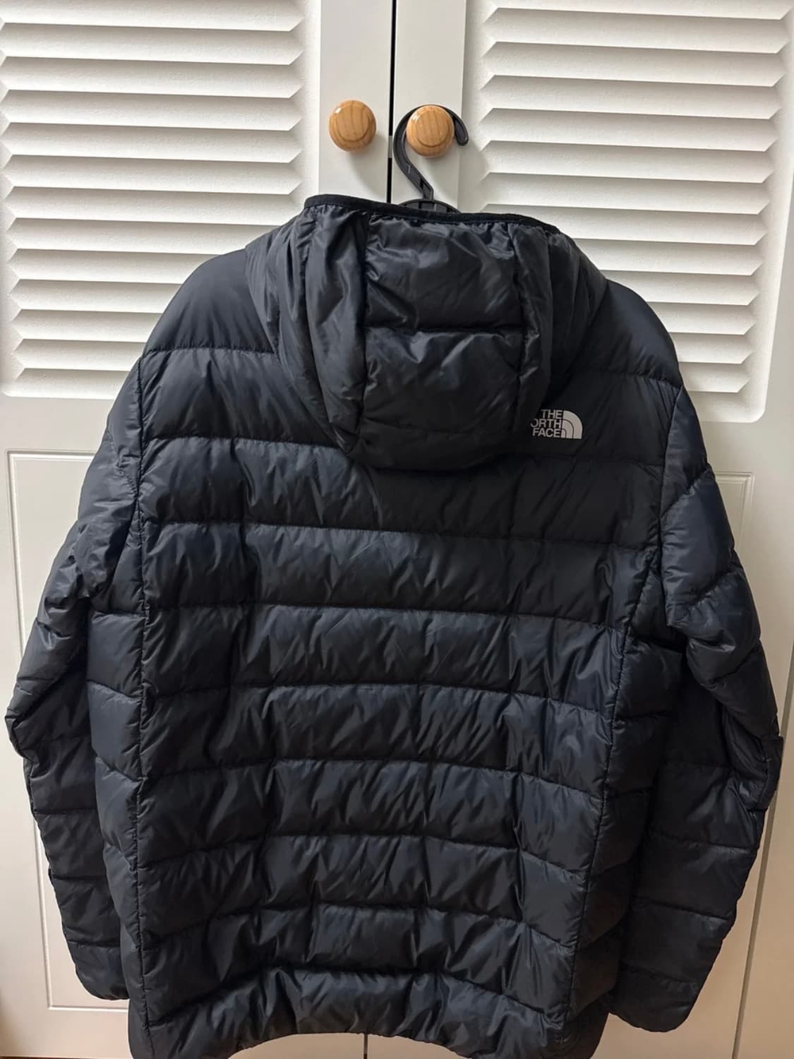 L) 100) 노스페이스 버몬트 다운 후드 경량 패딩 상품이미지6