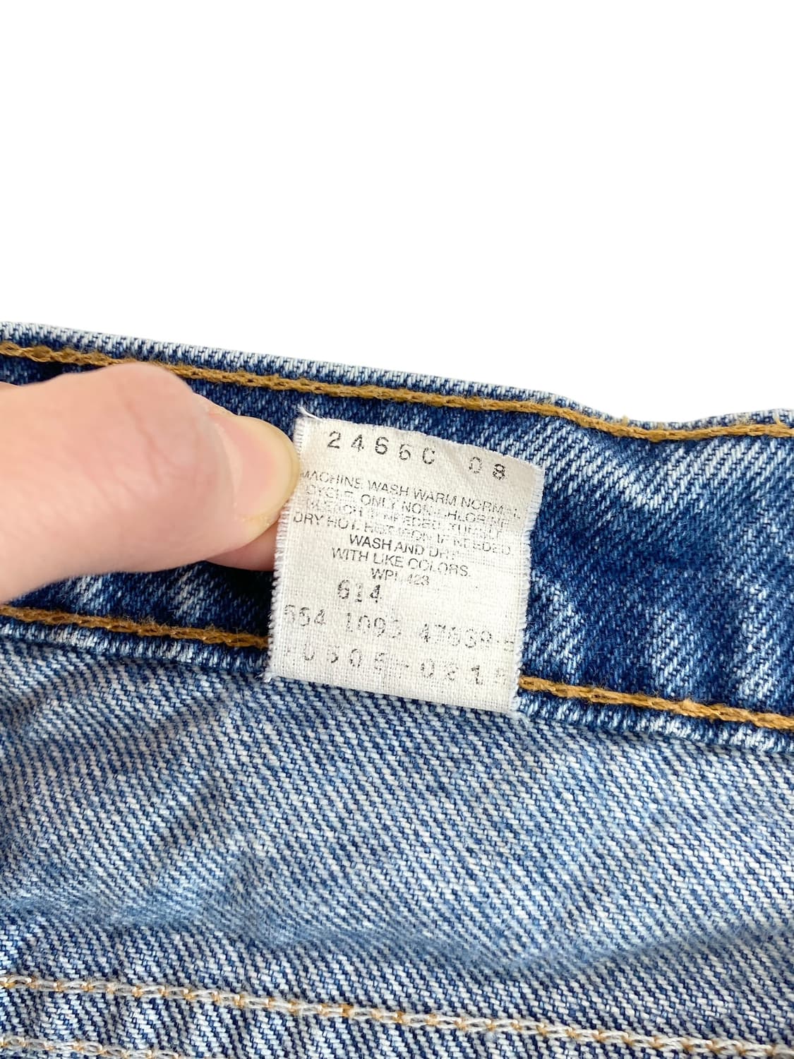 90's 리바이스 505 오렌지탭 [491] 상품이미지10