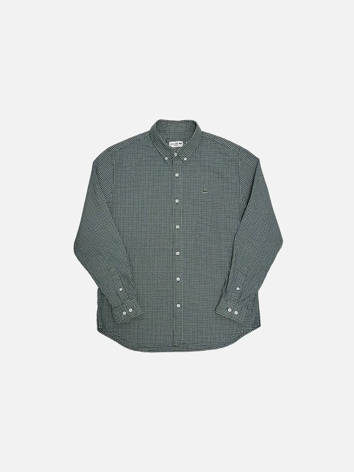 라코스테 신형 옥스포드 깅엄체크 셔츠 상품이미지1