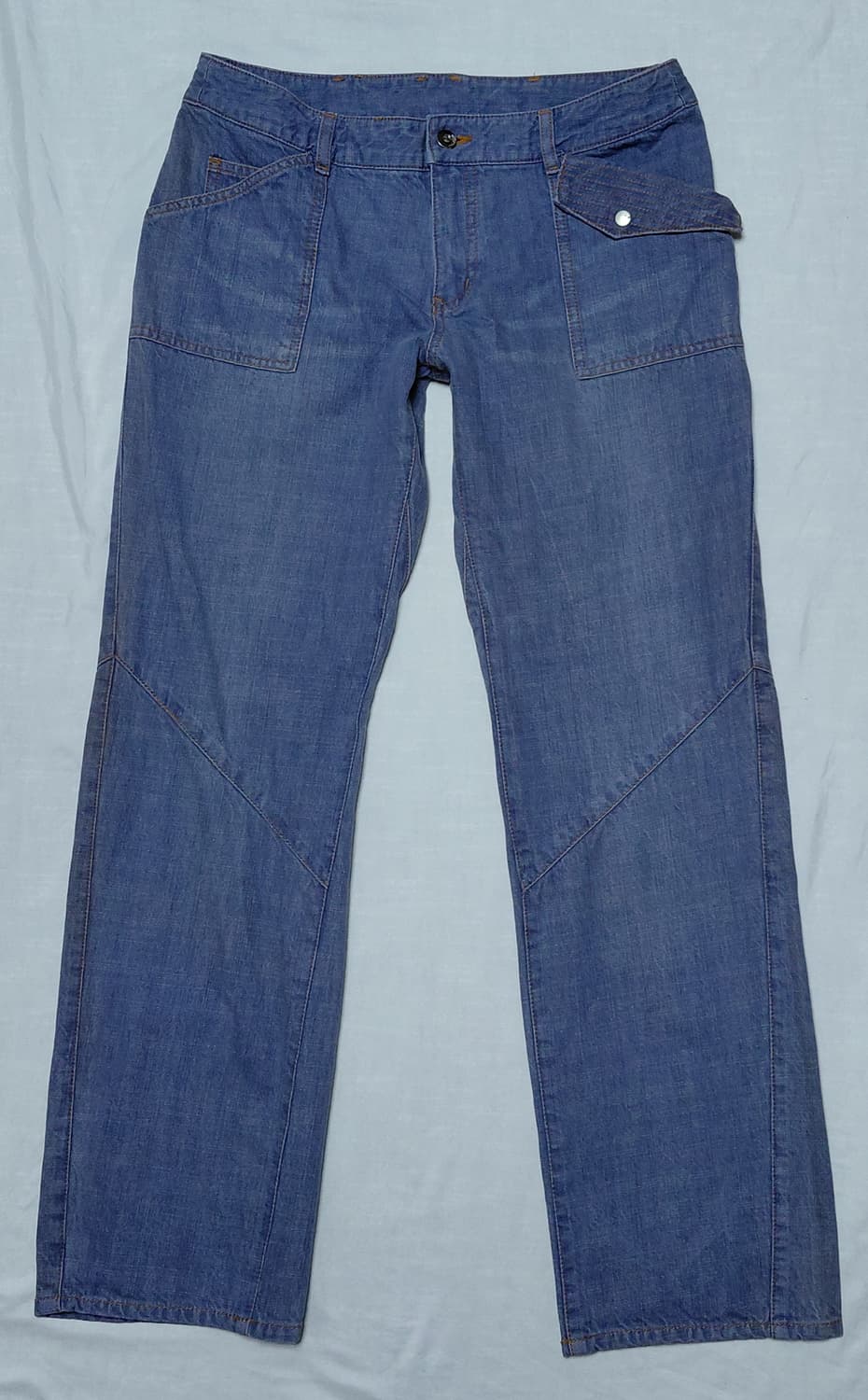 [희귀/30~31] 빈티지 EASTBOY 입체 절개 데님 팬츠 상품이미지1