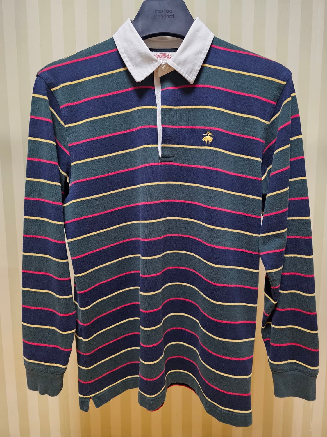 브룩스브라더스 럭비티 코튼 XL 상품이미지1