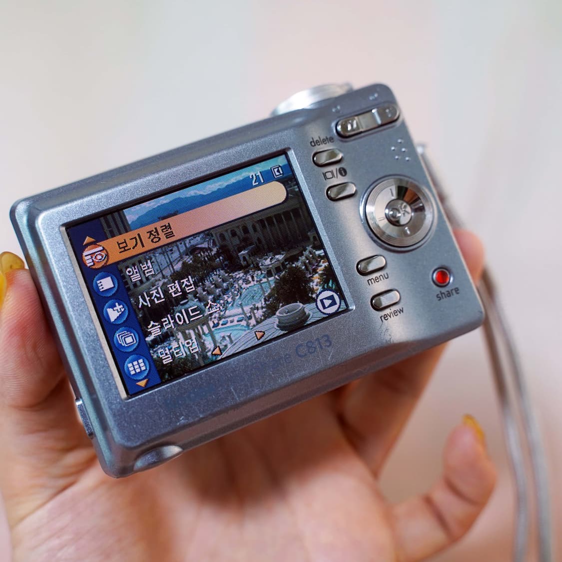 코닥 이지쉐어 C813 실버 Kodak Easyshare C813  ​ 상품이미지4