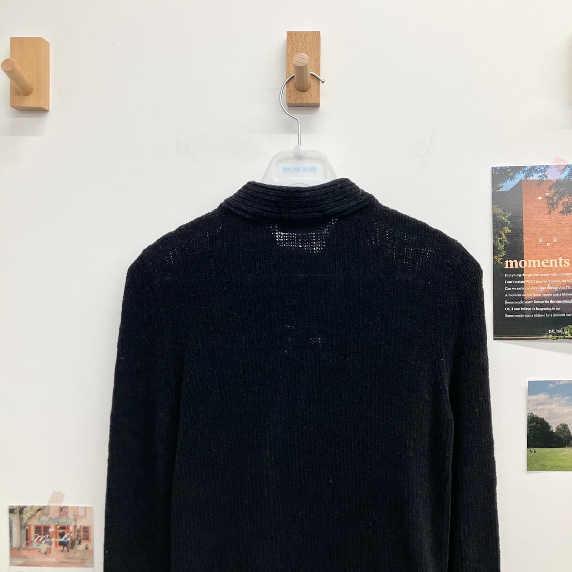 버버리 바이커 니트 집업 자켓 상품이미지9