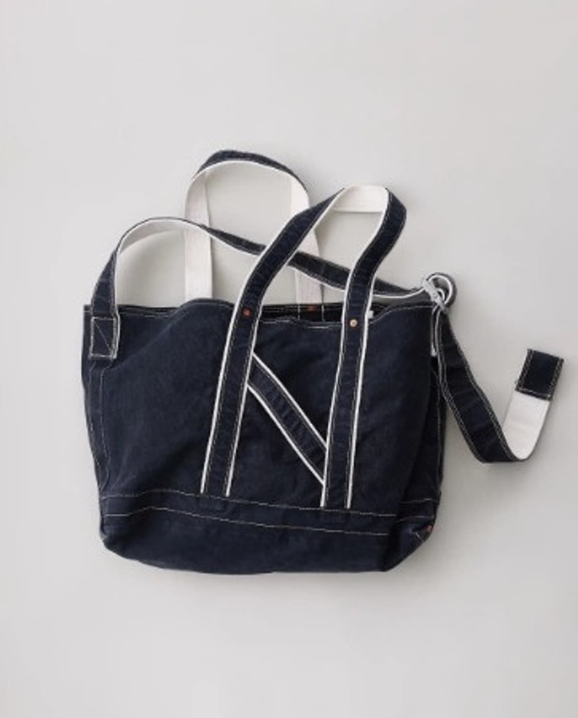 나이스네스 L.Lesh 숄더 토트백 블랙 상품이미지1