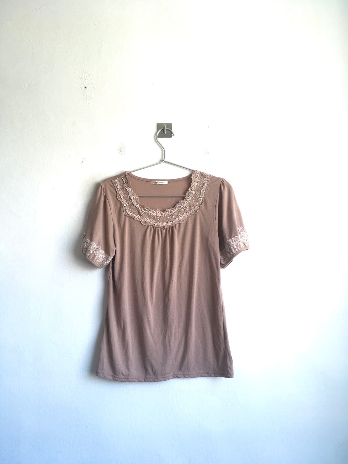 Axes femme pink lace puff t shirt 상품이미지7