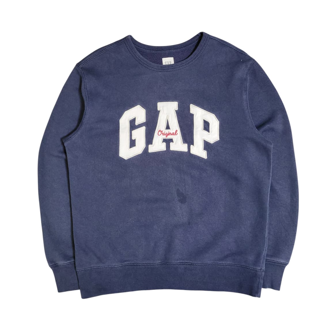 GAP 갭 빅로고 네이비 맨투맨 상품이미지1