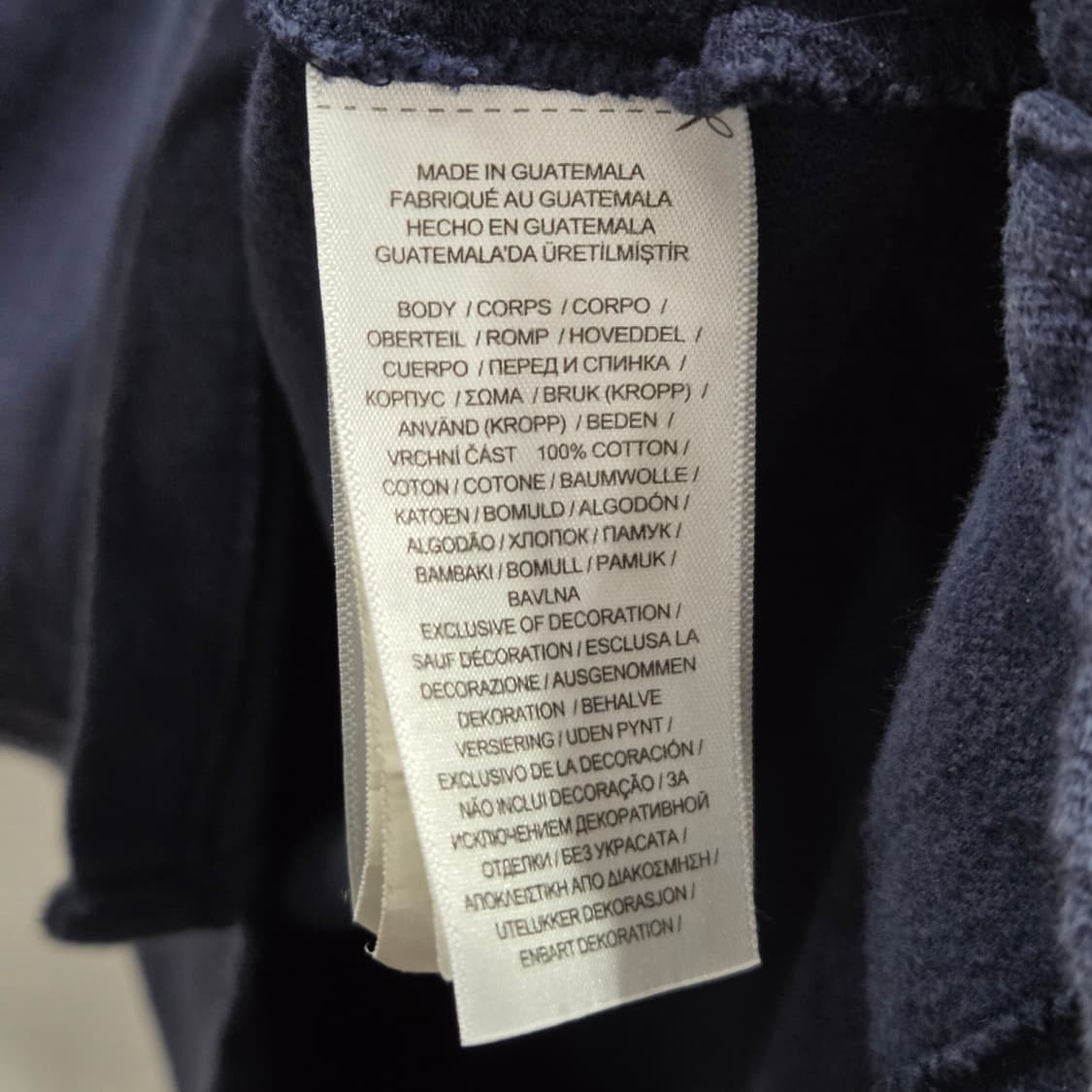 폴로랄프로렌 우먼 피케 카라 반팔티 네이비 L 상품이미지4