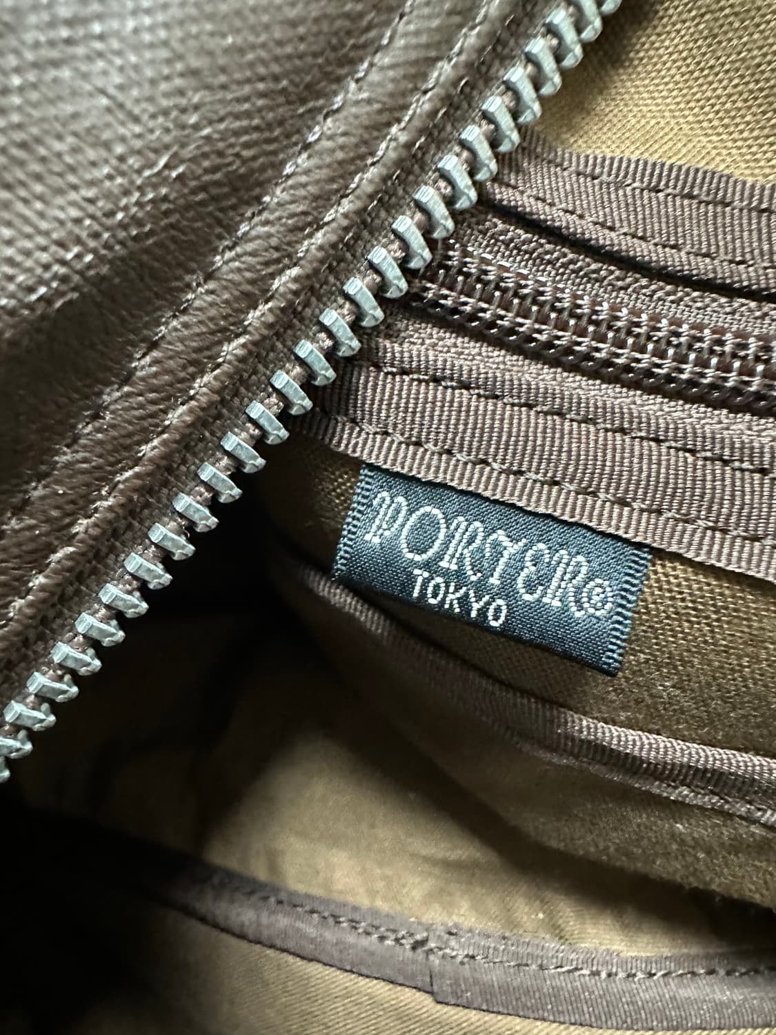 PORTER 요시다 포터 프리스타일 더플백 보스턴백 L 다크 브라운 상품이미지9