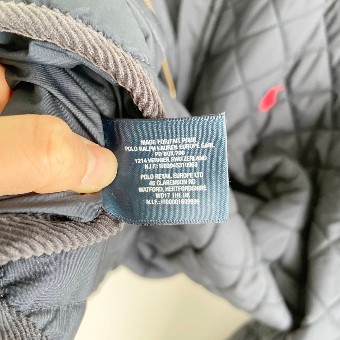 F2 폴로랄프로렌 퀼팅 자켓 95사이즈 상품이미지5