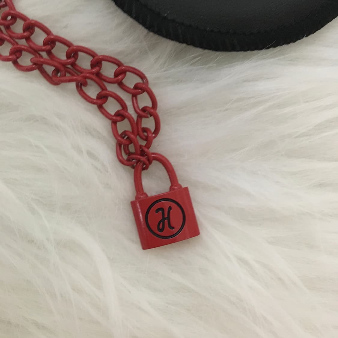 히스테릭글래머 자물쇠 목걸이(Red) 상품이미지3