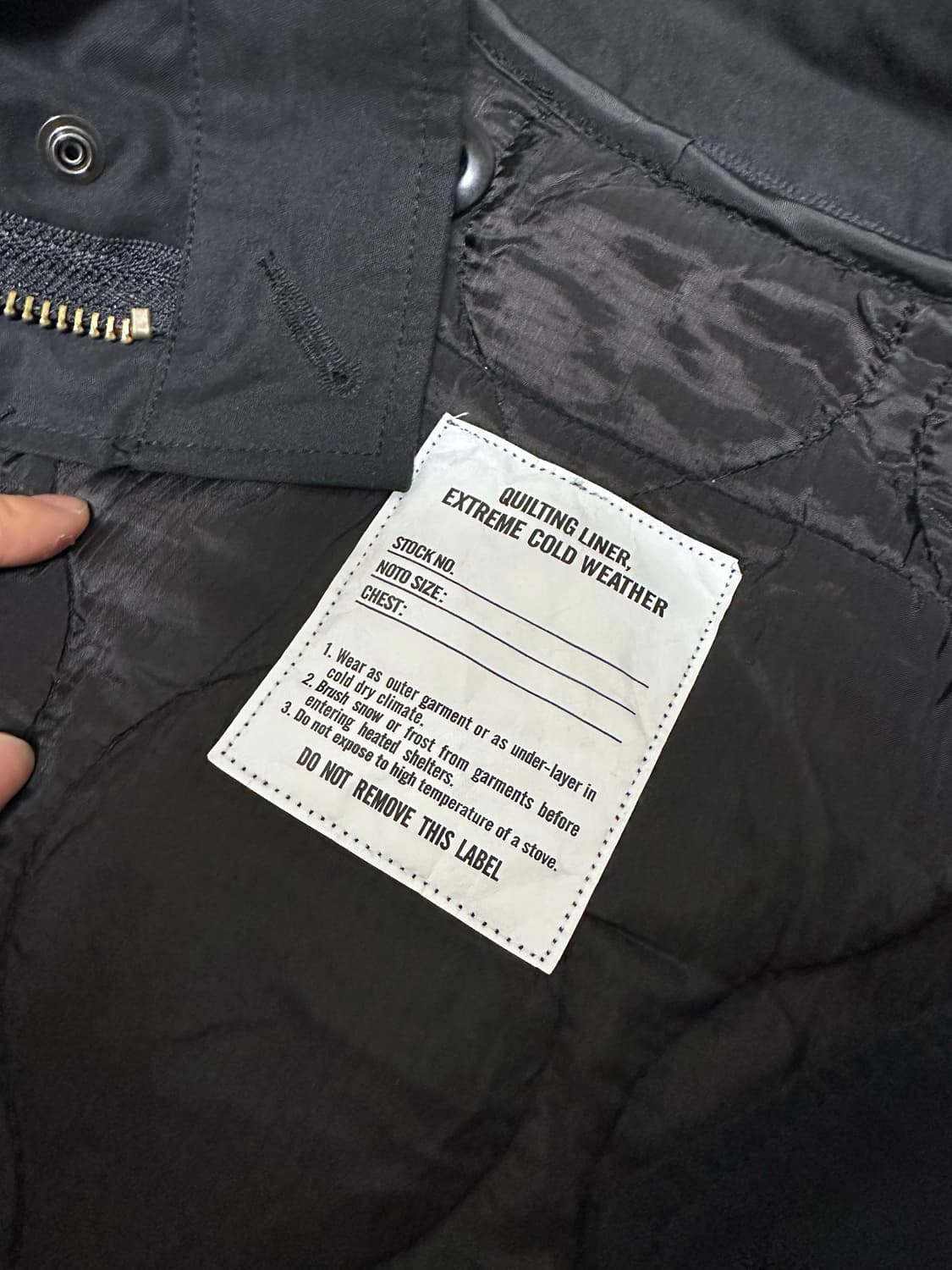 프릭스스토어 M65 숏 블랙 F 상품이미지2