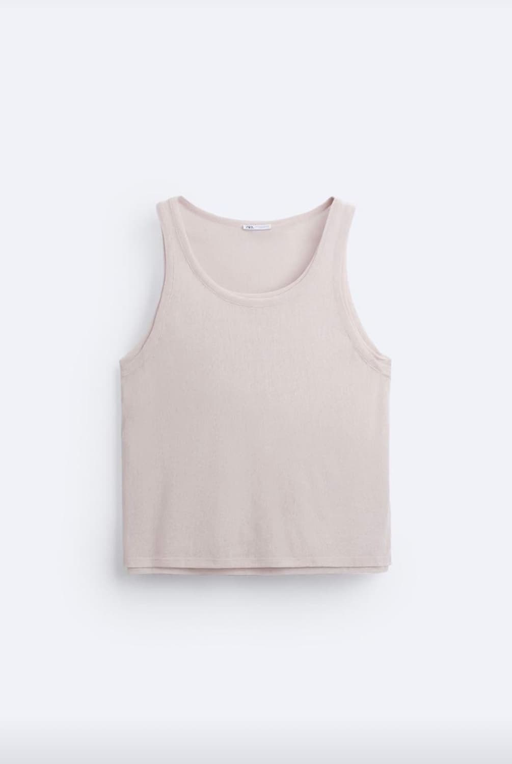 자라 더블넥 슬리브리스 탑 Rose 3992/381 상품이미지1