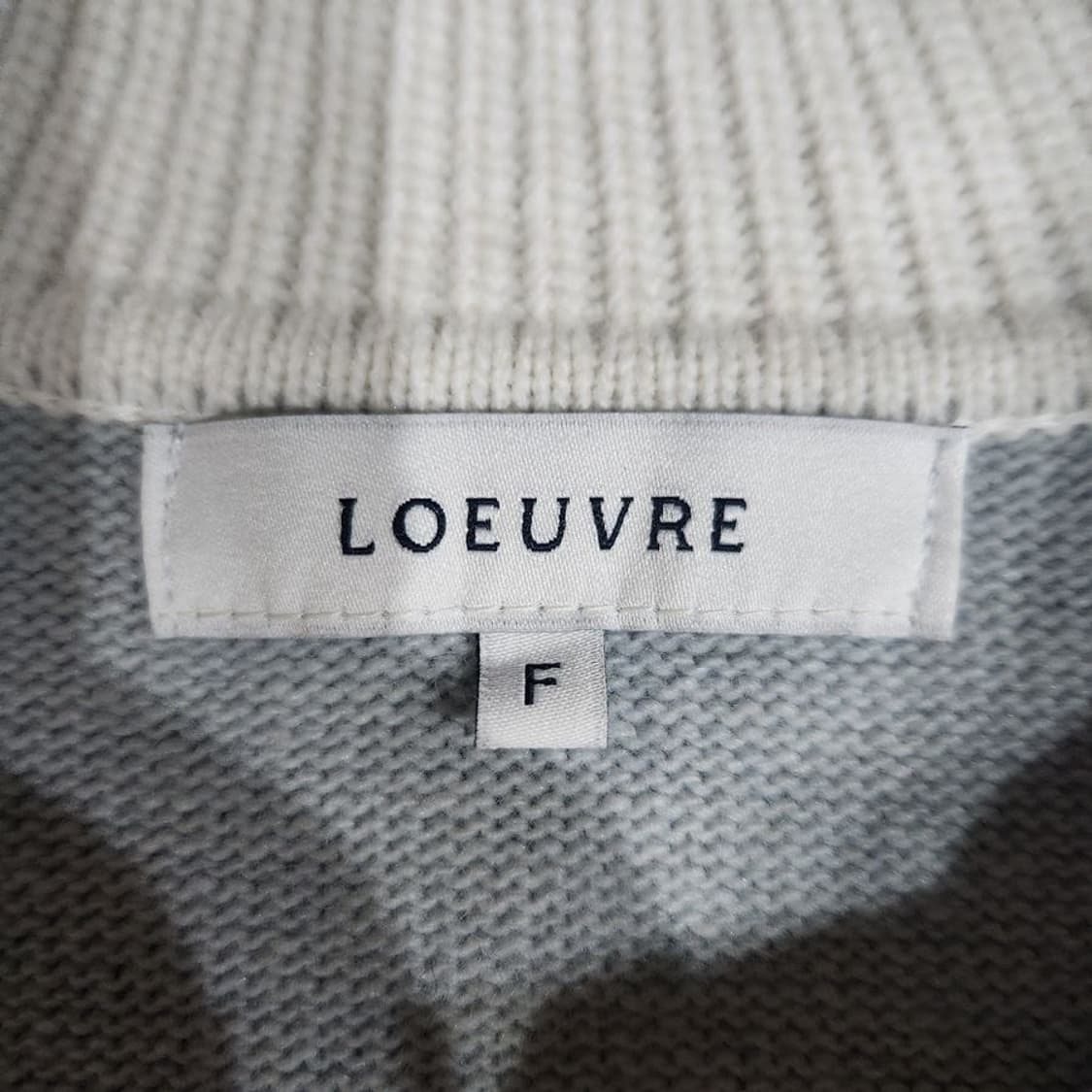 [여F]루에브르 22S 카라 니트[Y5C-050] 상품이미지8