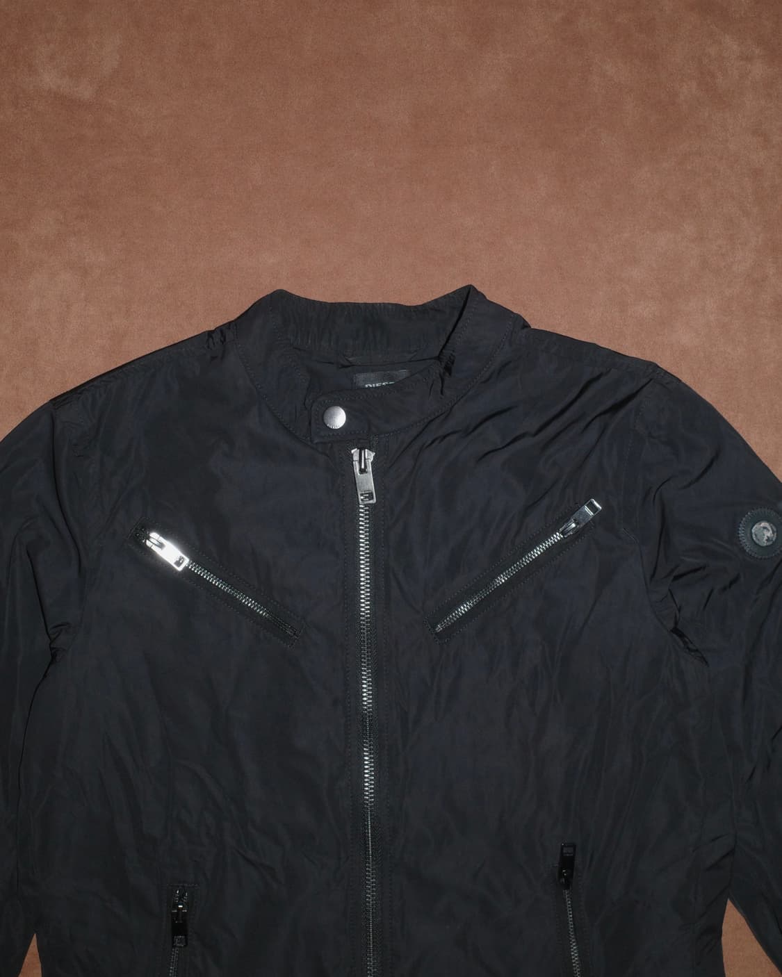 디젤 멀티 ZIP 바이커 나일론 자켓 상품이미지2