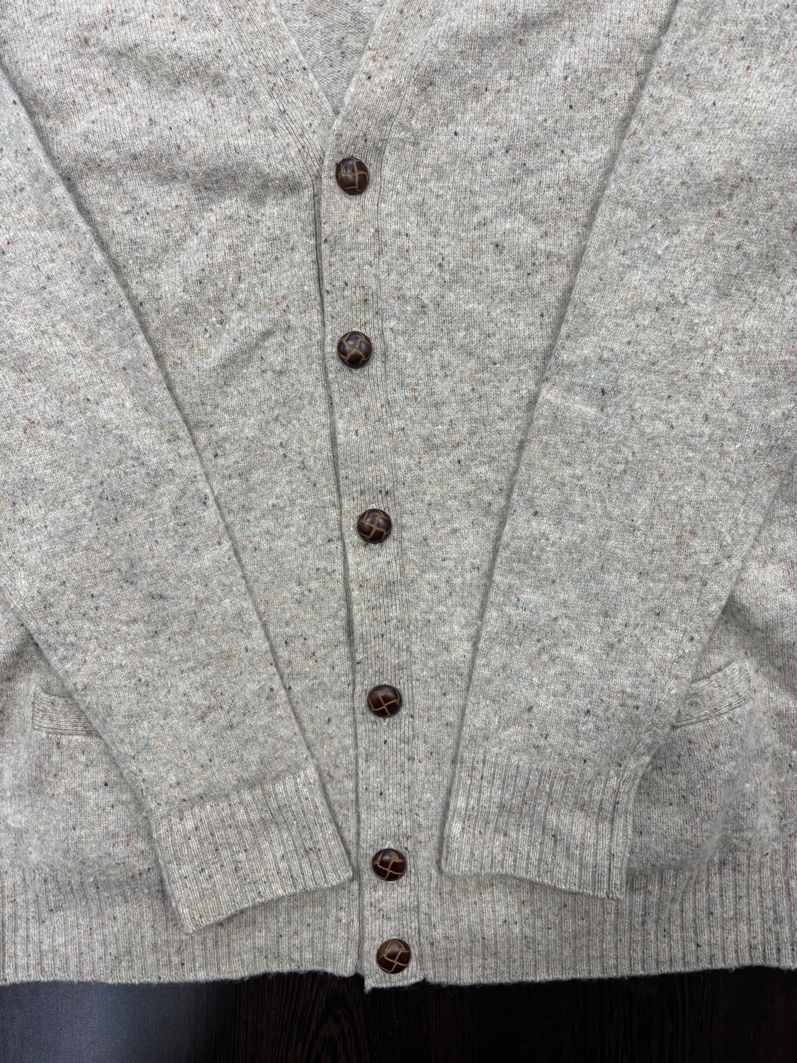 유니클로 브라운 버튼 가디건 상품이미지5