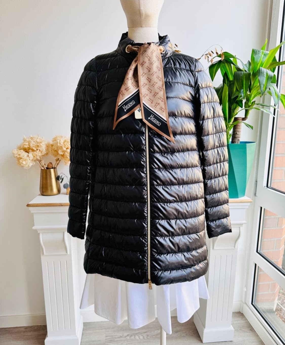 에르노 스카프 패딩 상품이미지7