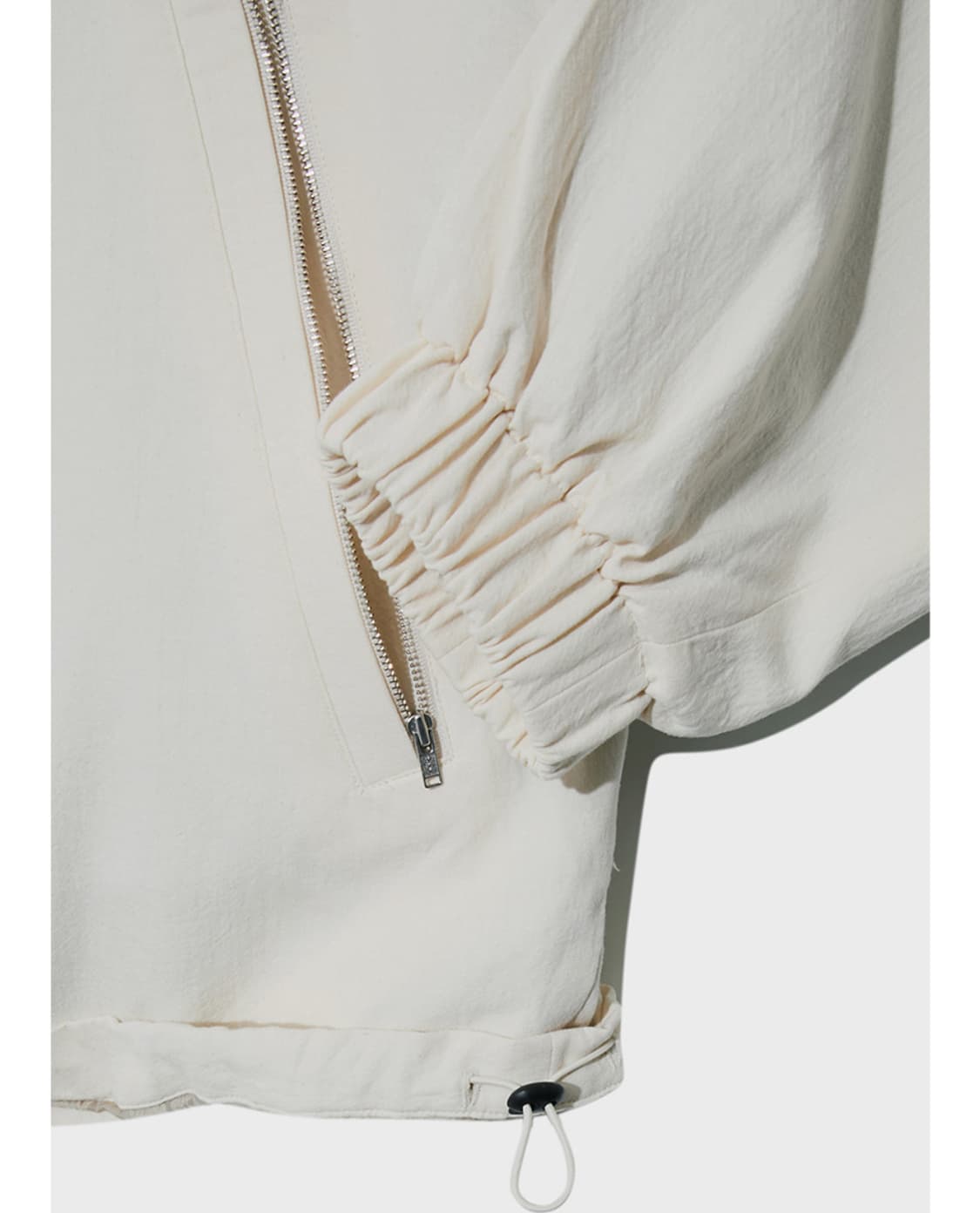 [품절]노운 디테쳐블 볼륨 점퍼 자켓(오트밀/1size) 남자자켓/아우터 상품이미지8