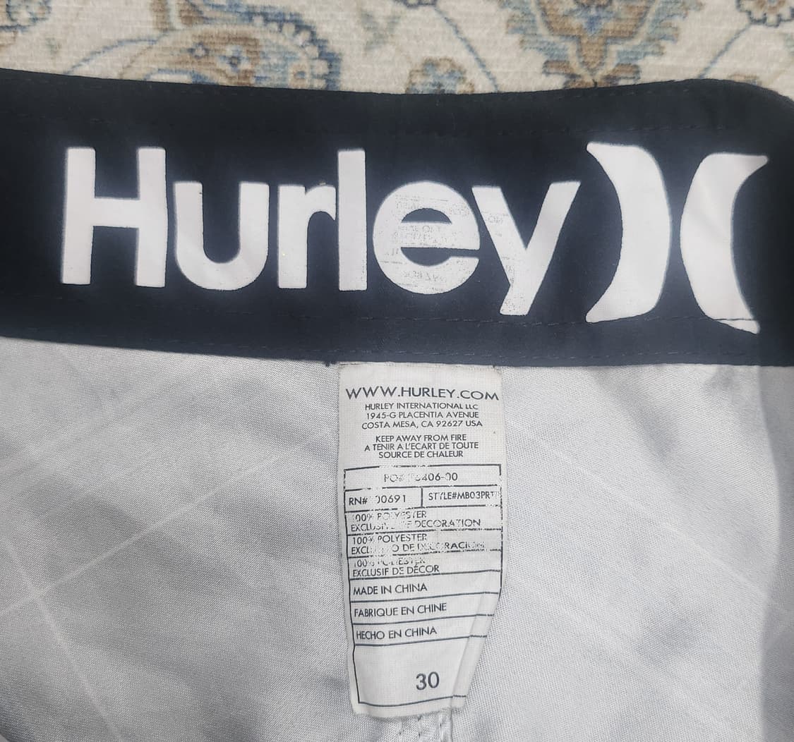 Hurley 헐리 푸에르토리코 체크 보드 숏팬츠 30 상품이미지7