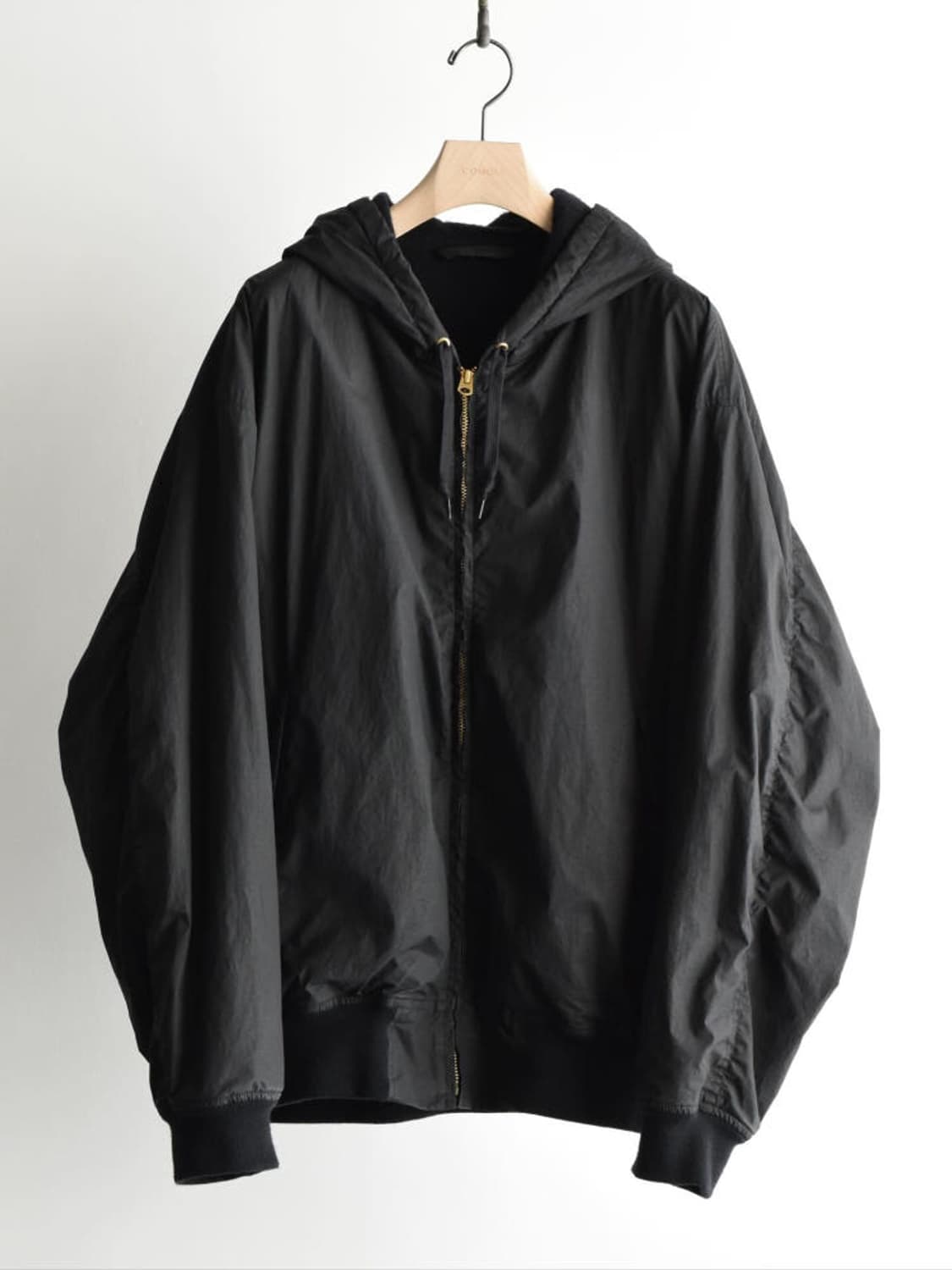 코모리 코튼 나일론 후드 집 파카 상품이미지1