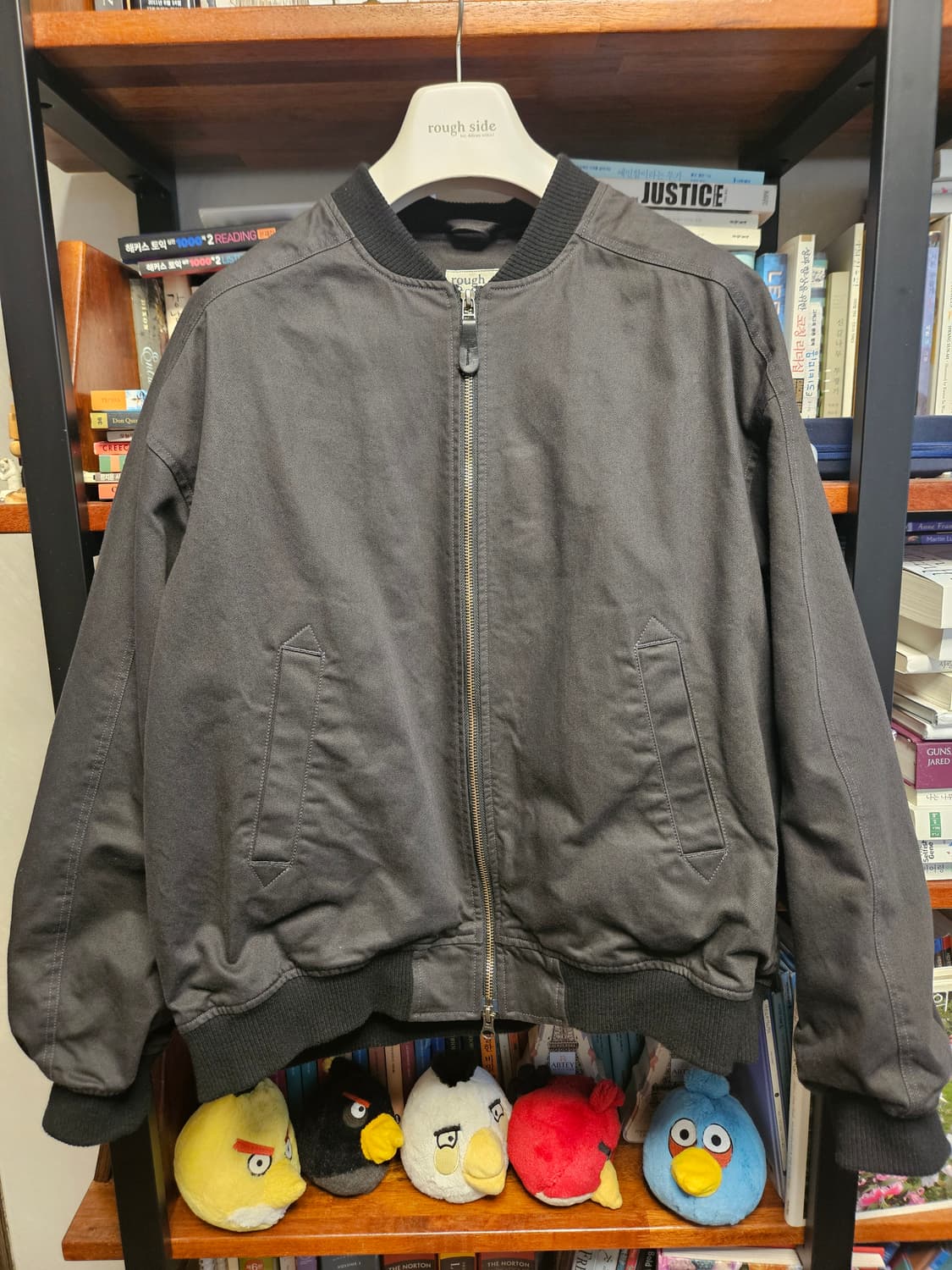 러프사이드 호라이즌 봄버 ash black 3 상품이미지2