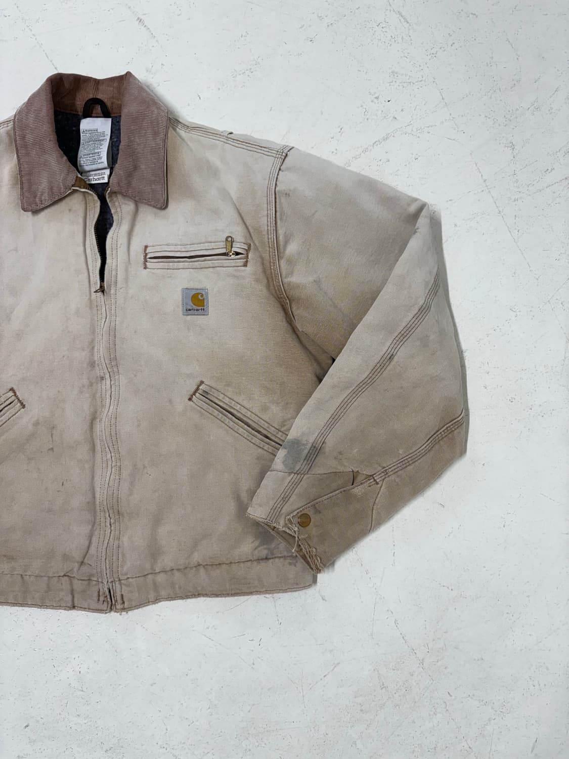 00's Carhartt Faded J01 BRN Detroit JK 상품이미지2
