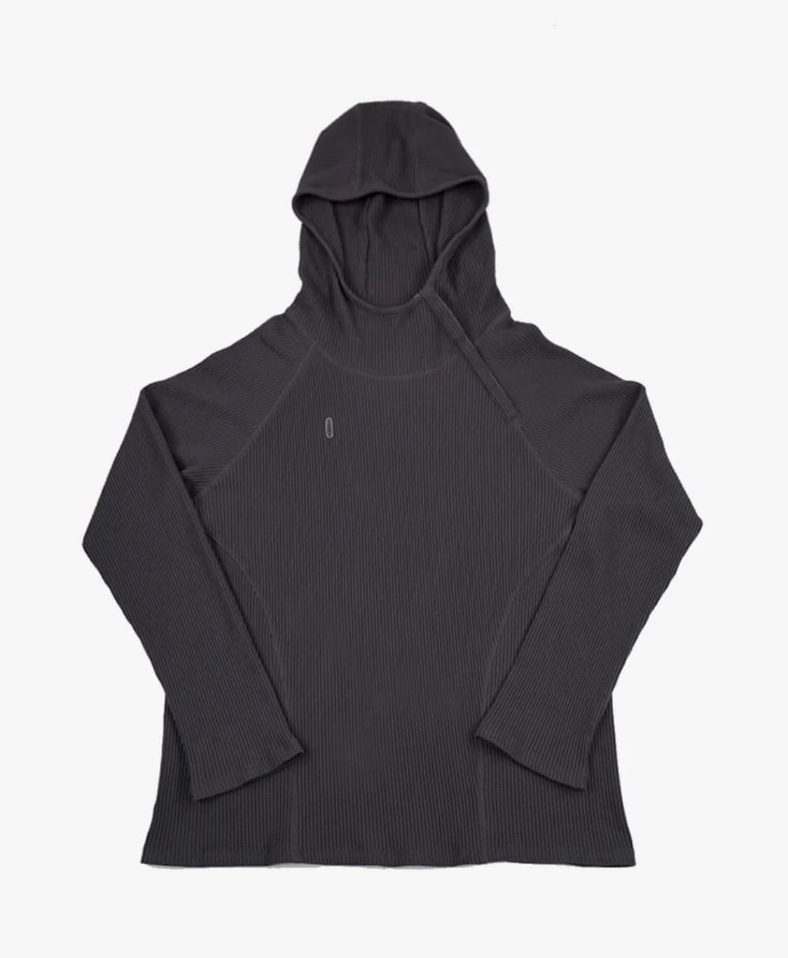 할로미늄 오버사이즈드 와플 후디 후티 다크그레이 상품이미지1