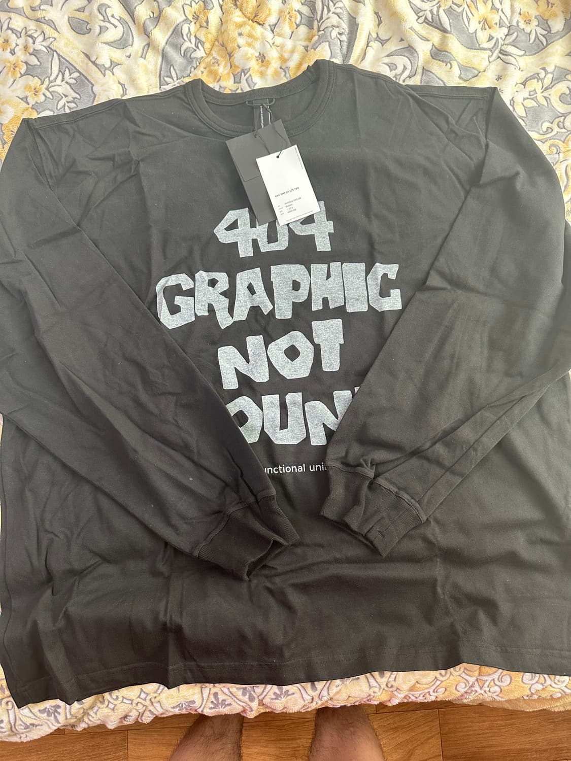 새상품) 모이프 404 GNF(F) L/S TEE 1 사이즈 팝니다. 상품이미지2