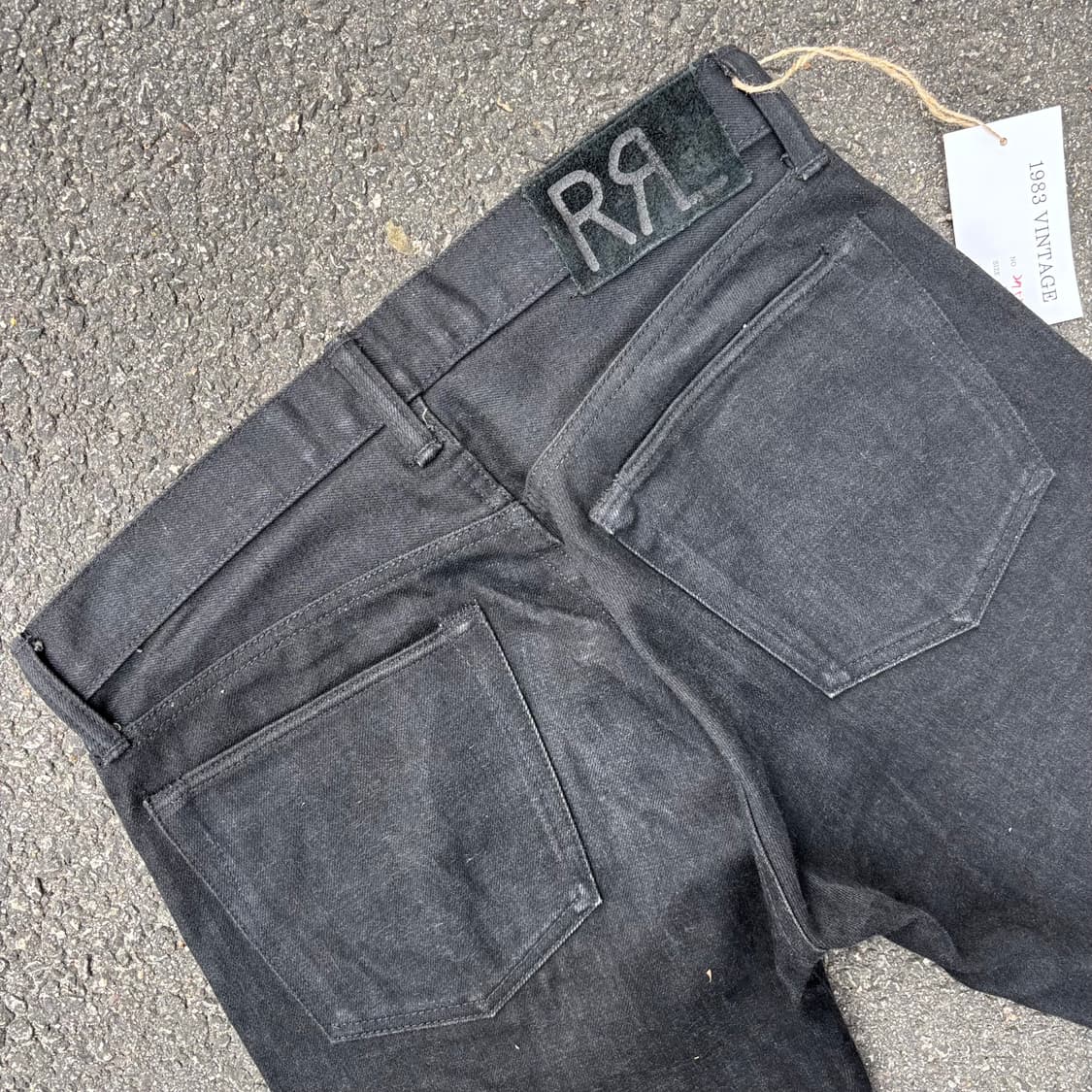 미국 rrl 슬림핏 셀비지 데님 팬츠 상품이미지9