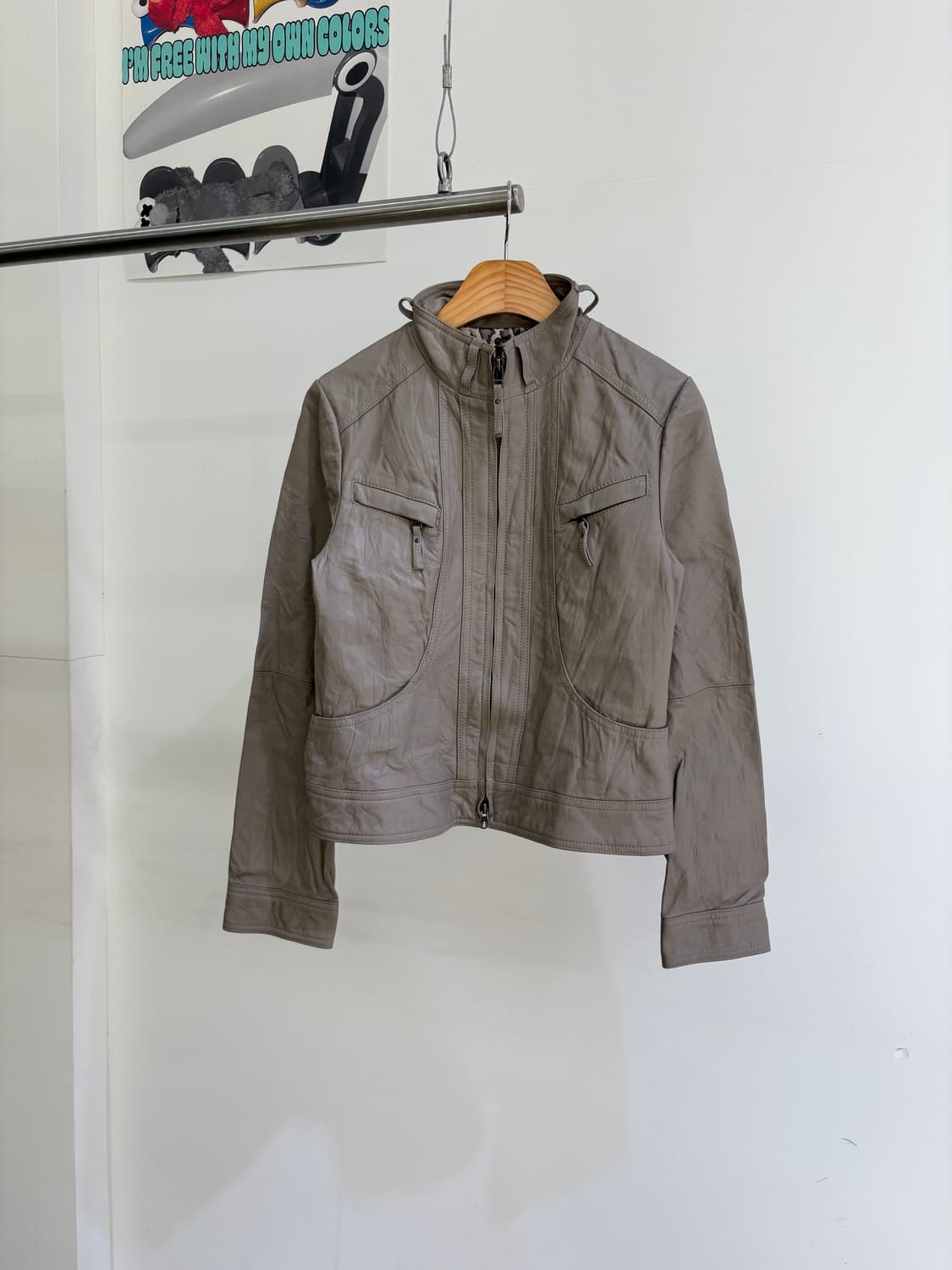 22OCTOBRE 레더자켓 상품이미지1