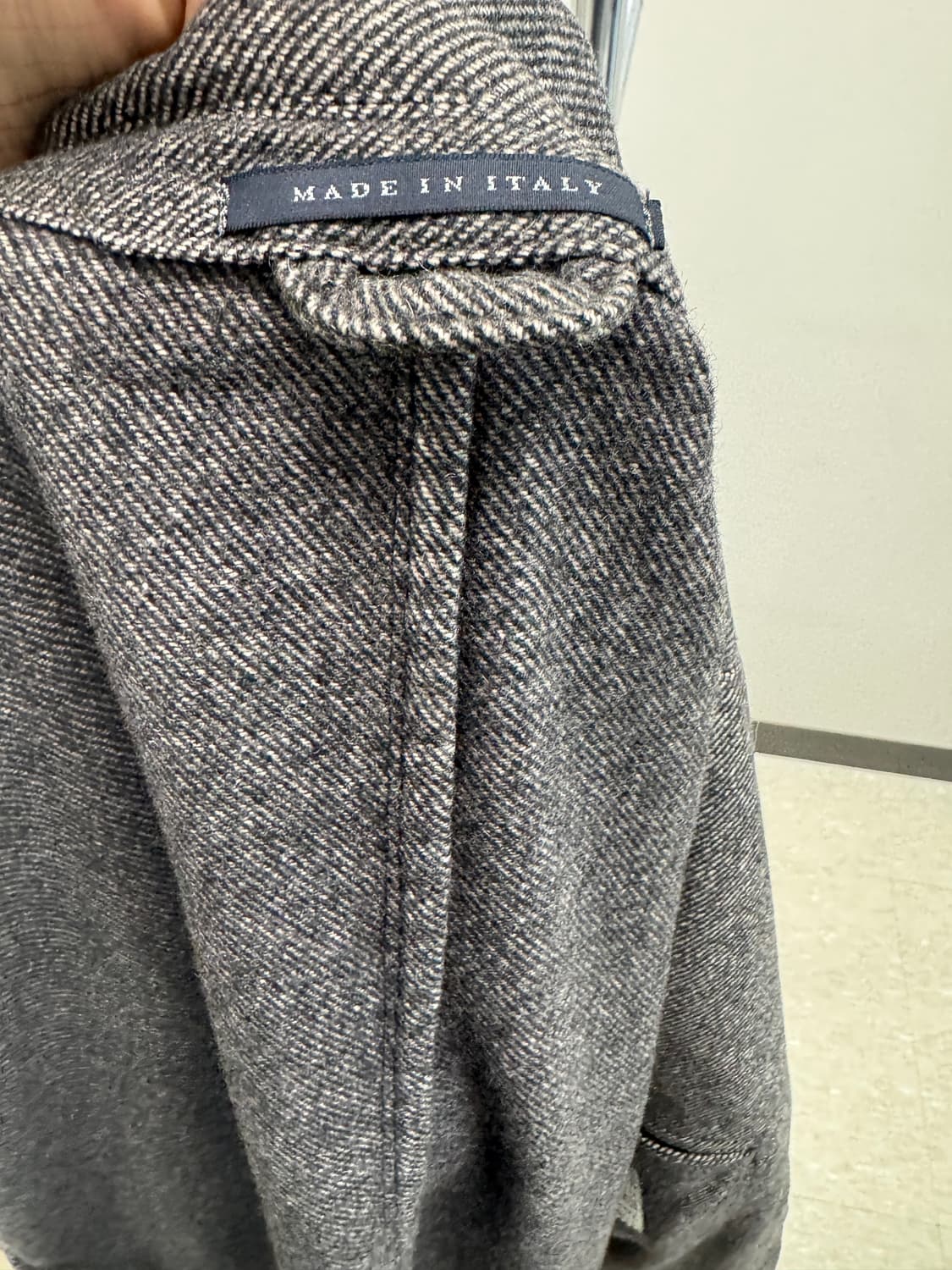 LG패션 이탈리아 캐시미어 헤링본 자켓 상품이미지4