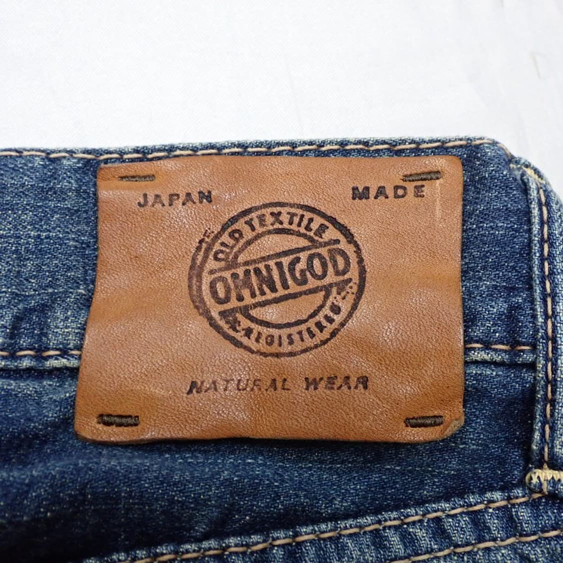 [MADE IN JAPAN] 옴니갓 12oz 빈티지 캣워싱 데님팬츠 상품이미지6